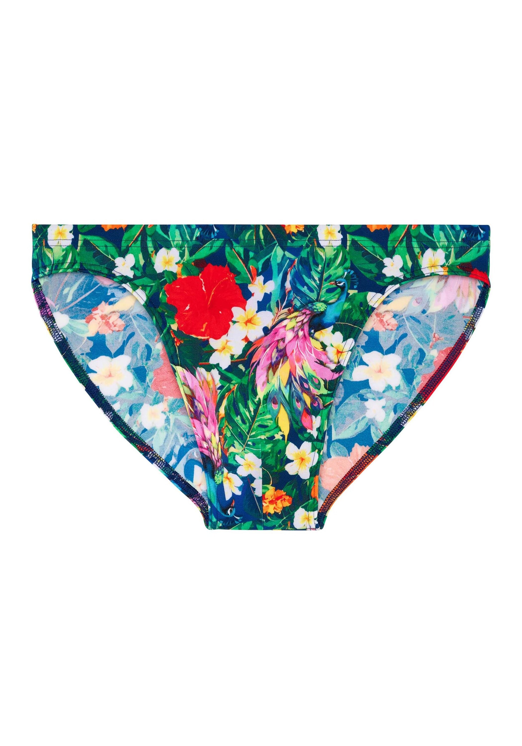 Hom Badeslip "Badeslip Swim Micro Briefs Peacock 1er Pack" 1 Stk. günstig online kaufen