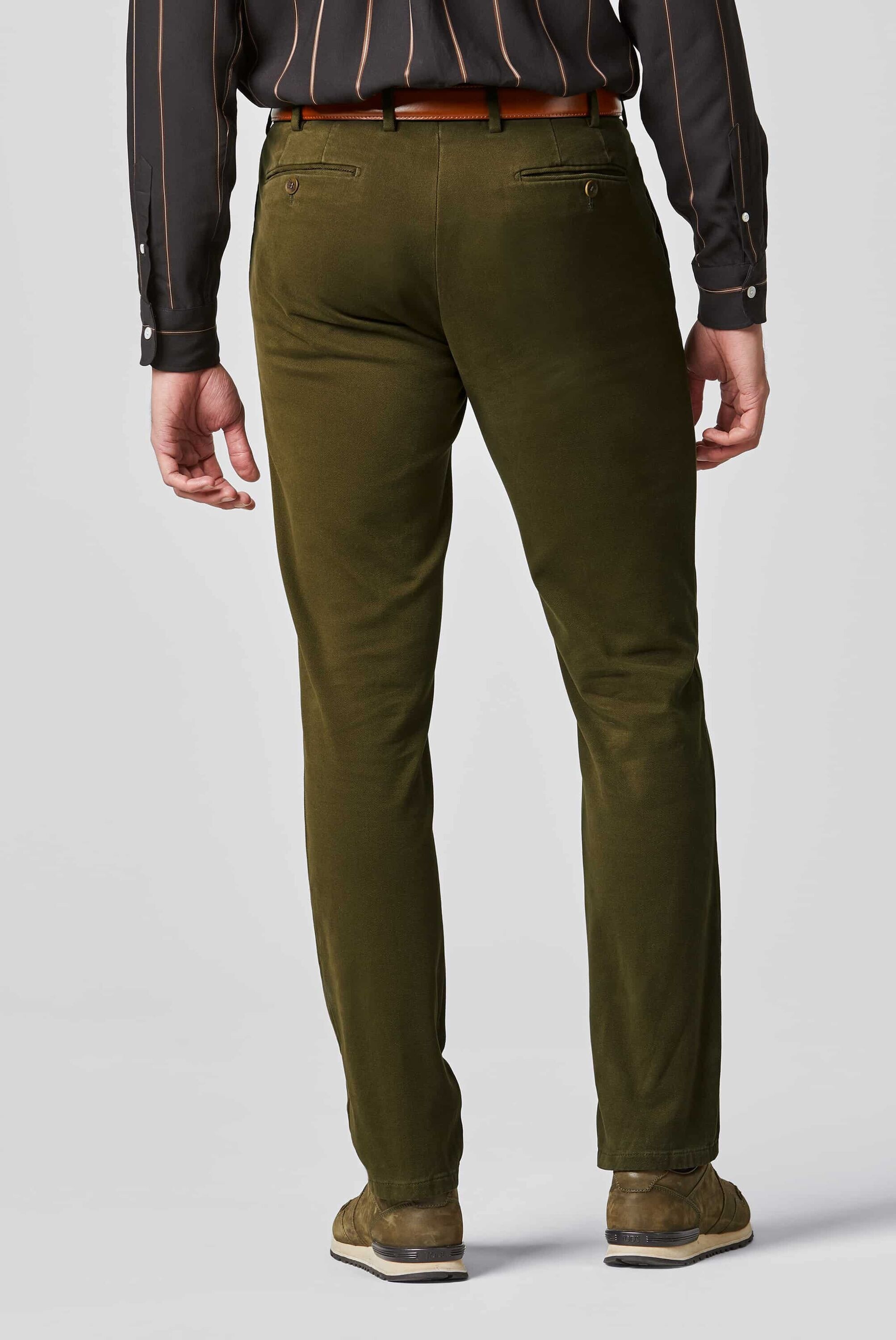 MEYER Chinos »Bonn«, Super-Stretch Winter Twill