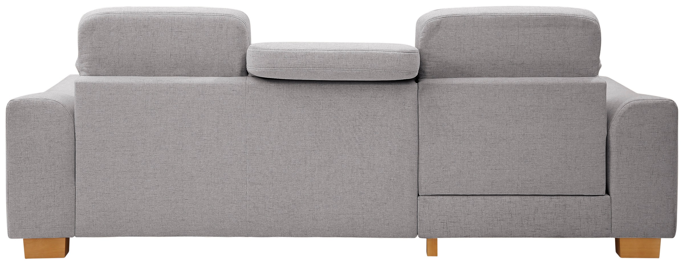 Home affaire Ecksofa »Dundee L-Form«, wahlweise mit Kopfteilverstellung und zusätzlich mit Bettfunktion