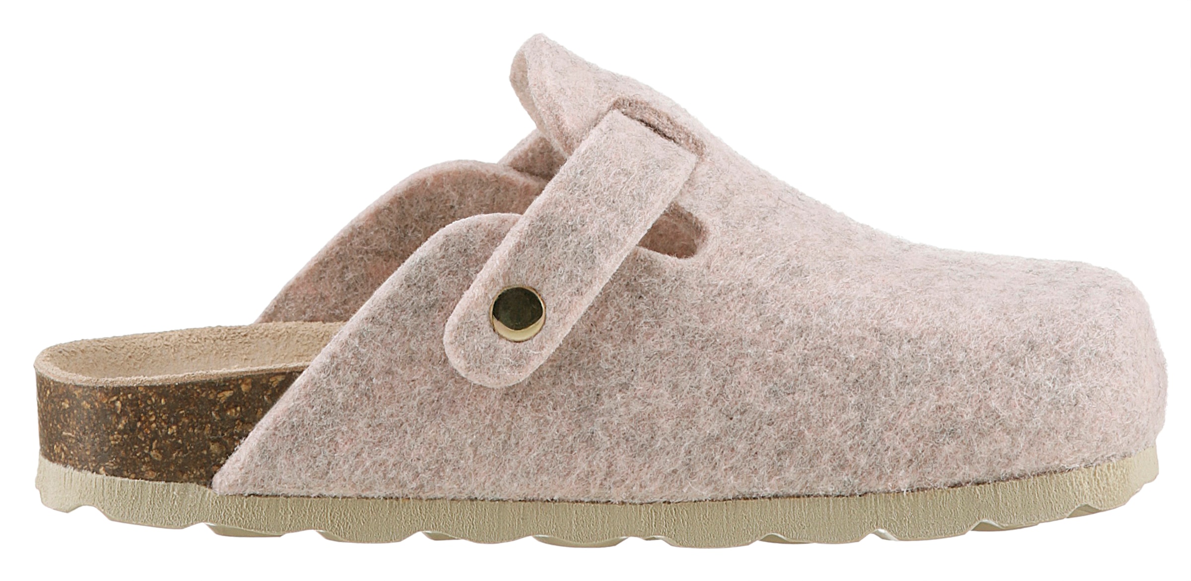 KIDSWORLD Hausschuh, Clog, Pantoffel, Homeslipper mit verstellbarem Riemchen