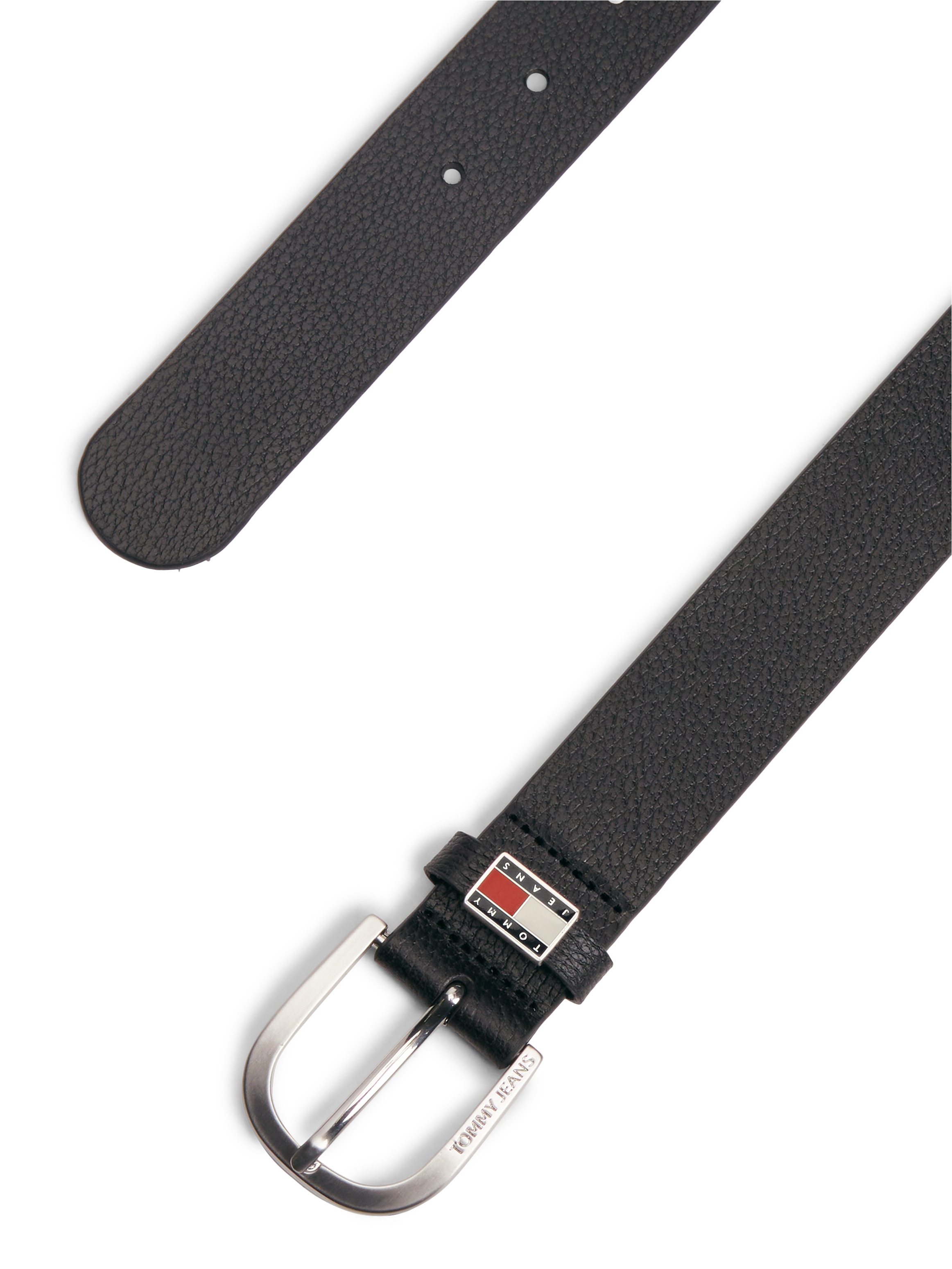 Tommy Jeans Ledergürtel »TJM RYAN 3.5« Größenverstellbar mit genarbtem Finish