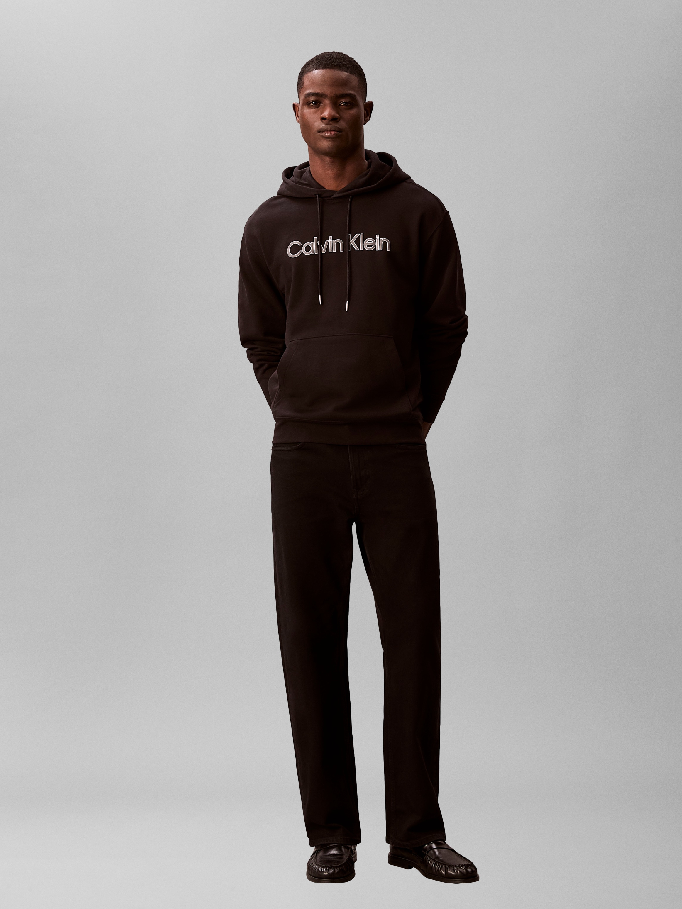 Calvin Klein Kapuzensweatshirt »LS EU 350TERRYHOODIE«, Regular fit mit Kapuze
