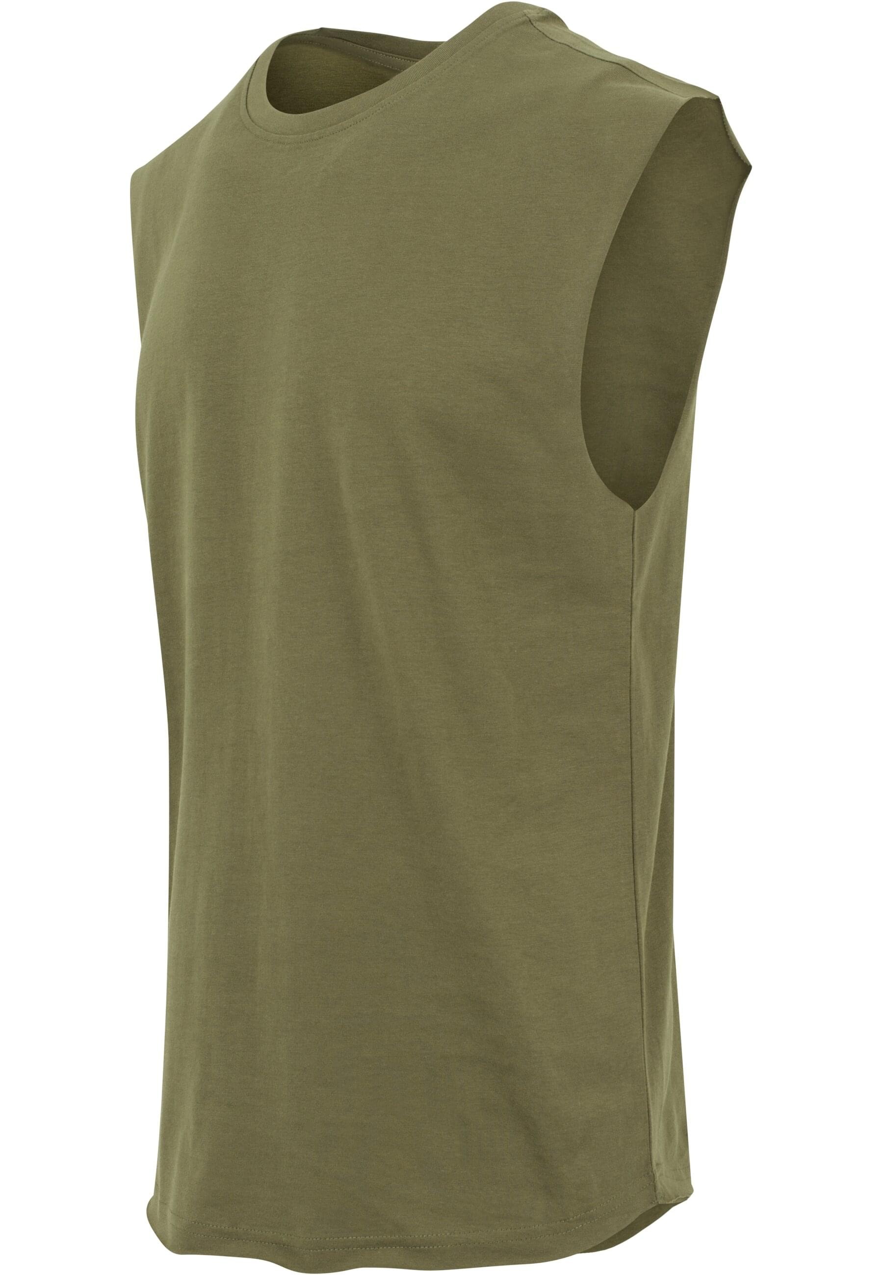 URBAN CLASSICS T-Shirt »Urban Classics Herren Open Edge Sleeveless Tee«, (1 tlg.)