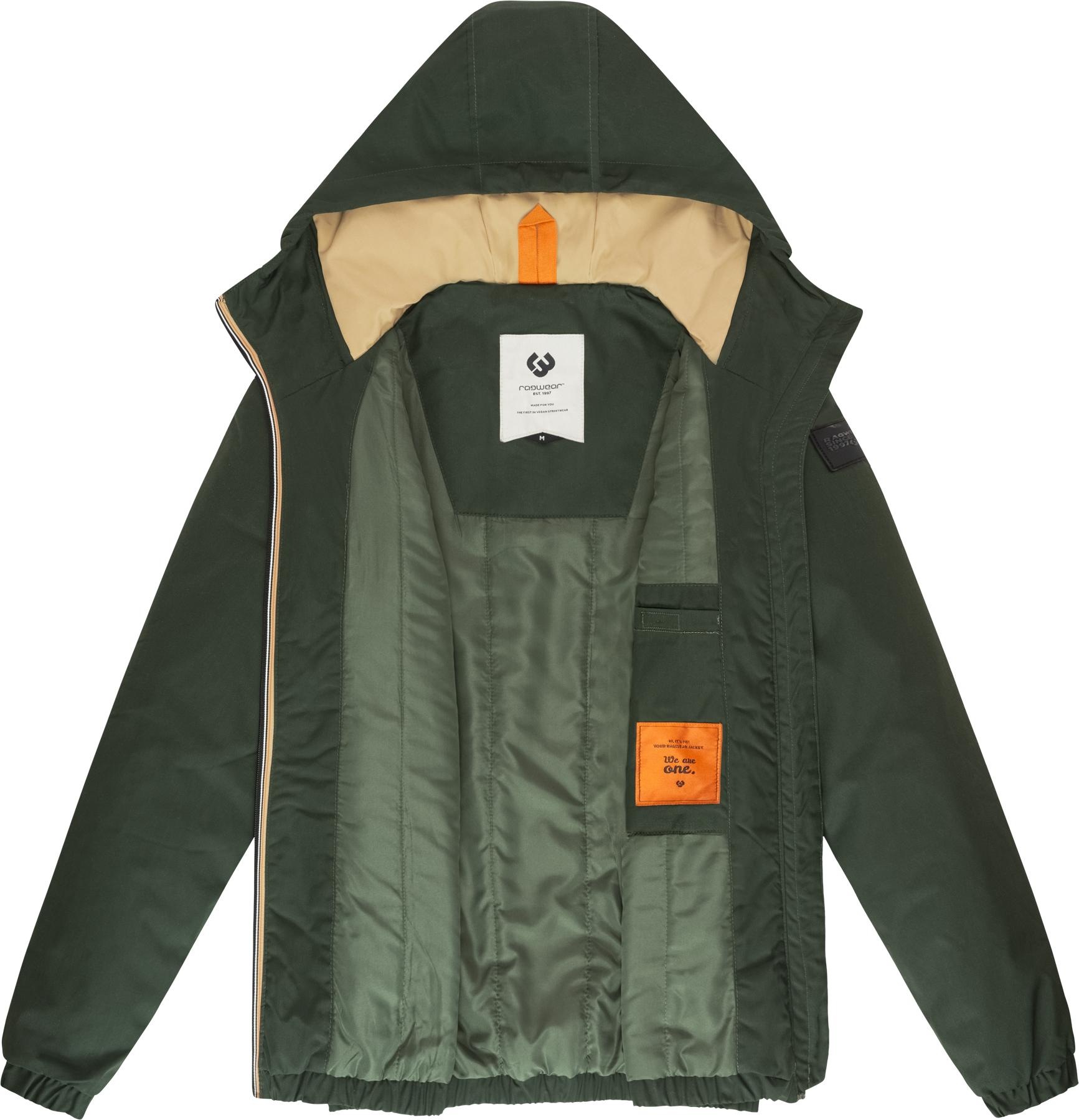 Ragwear Outdoorjacke »Windeyer«, mit Kapuze, Stylische Herren Übergangsjacke mit Kapuze