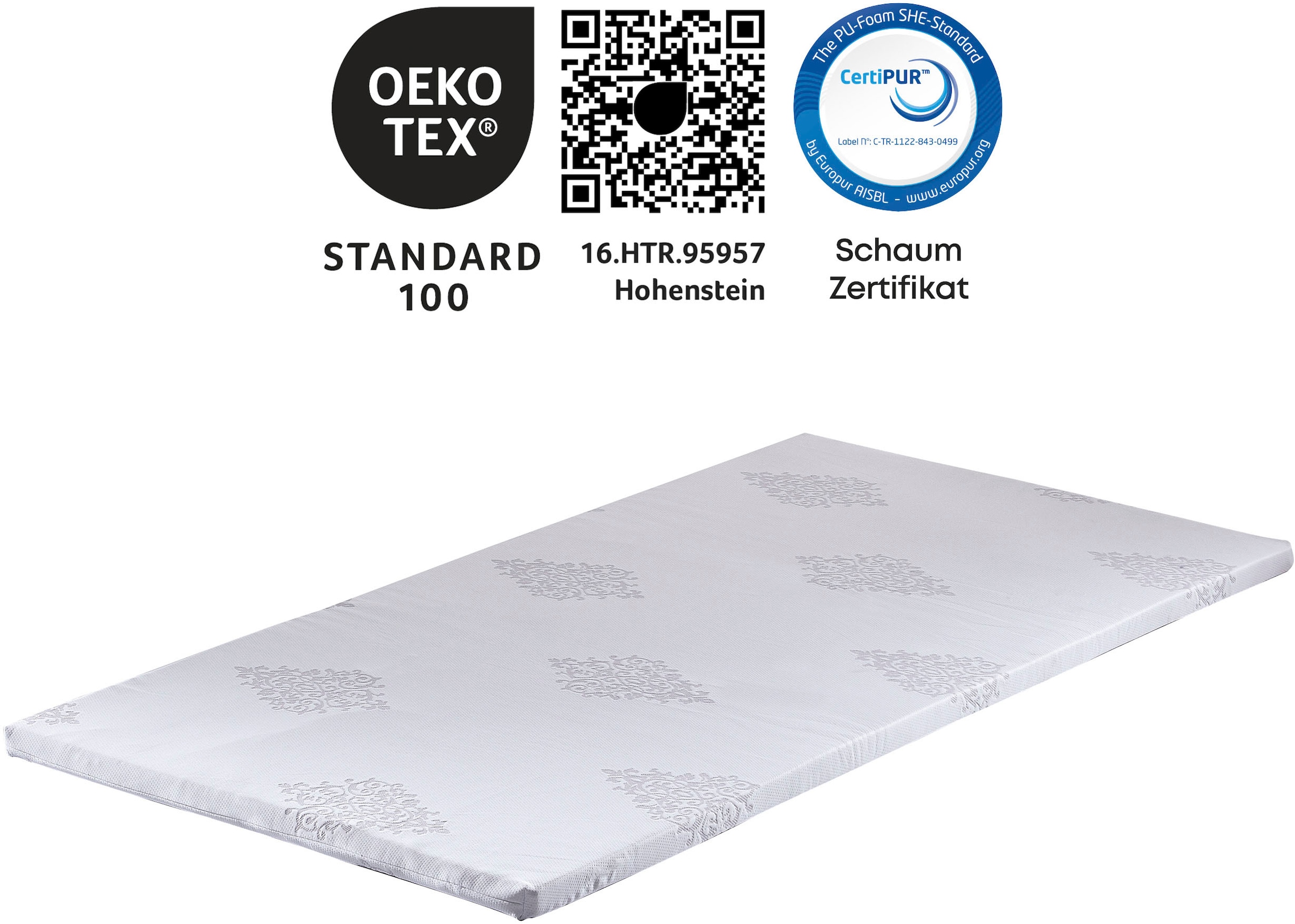 Yatas Bedding Topper "Topper Visco, Topper 90x200, 200x200 cm & weitere Grö günstig online kaufen