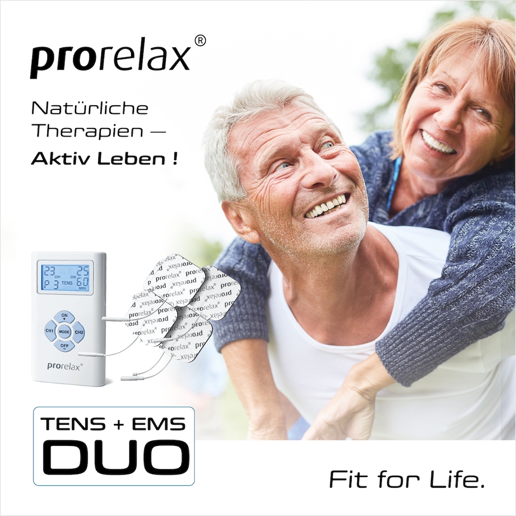 prorelax TENS-EMS-Gerät »39263 TENS+EMS DUO«