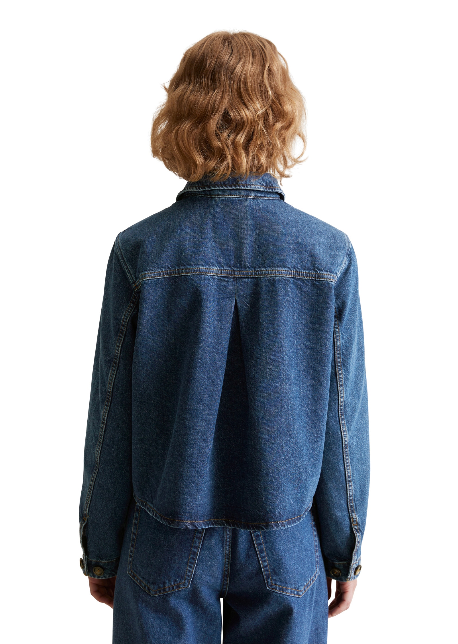 Marc O'Polo DENIM Jeansjacke »aus reinem Organic Cotton«, ohne Kapuze