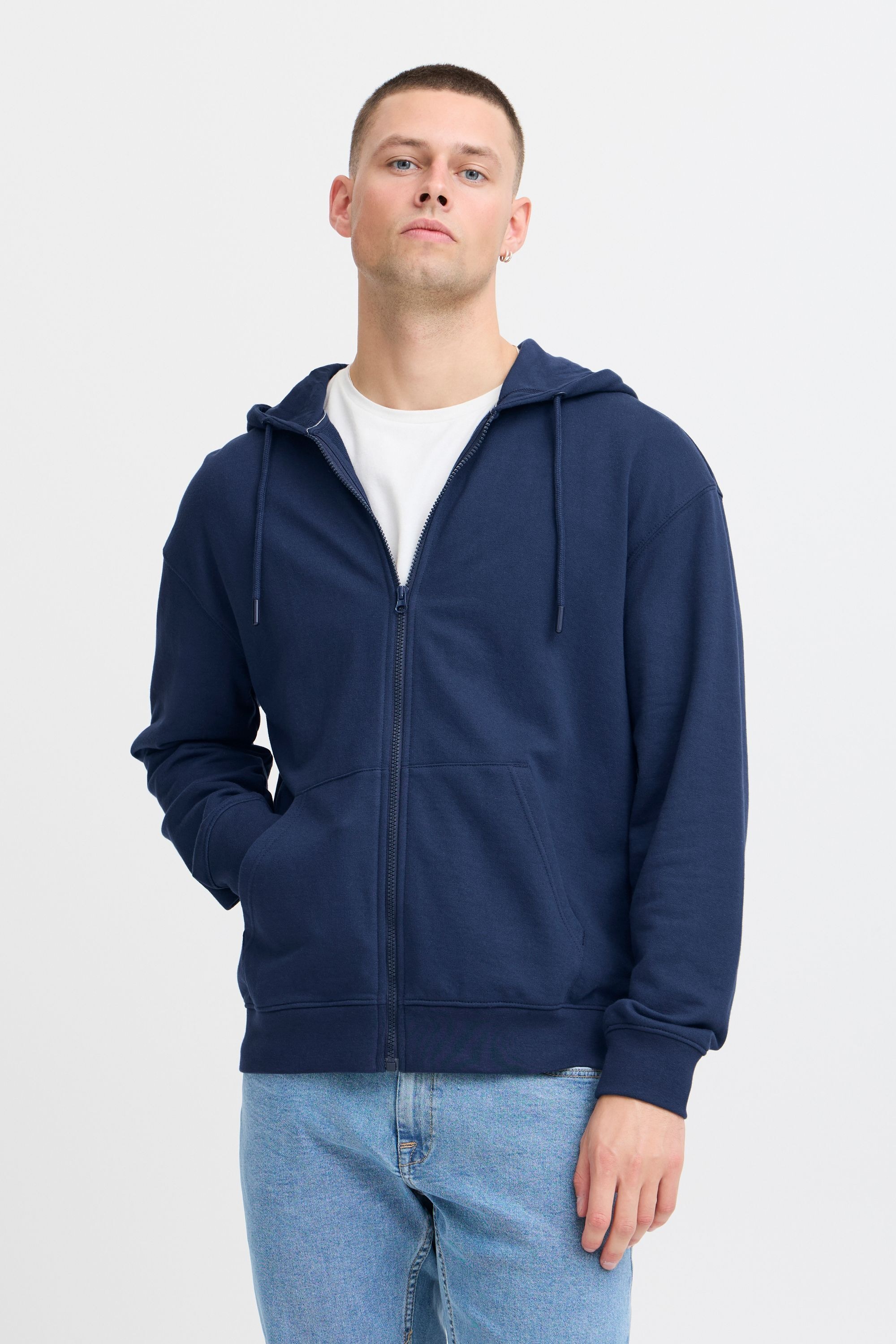 Blend Troyer "BHBRODY Sweatshirt zipp hood", Gemütliche Sweatjacke mit Kapu günstig online kaufen
