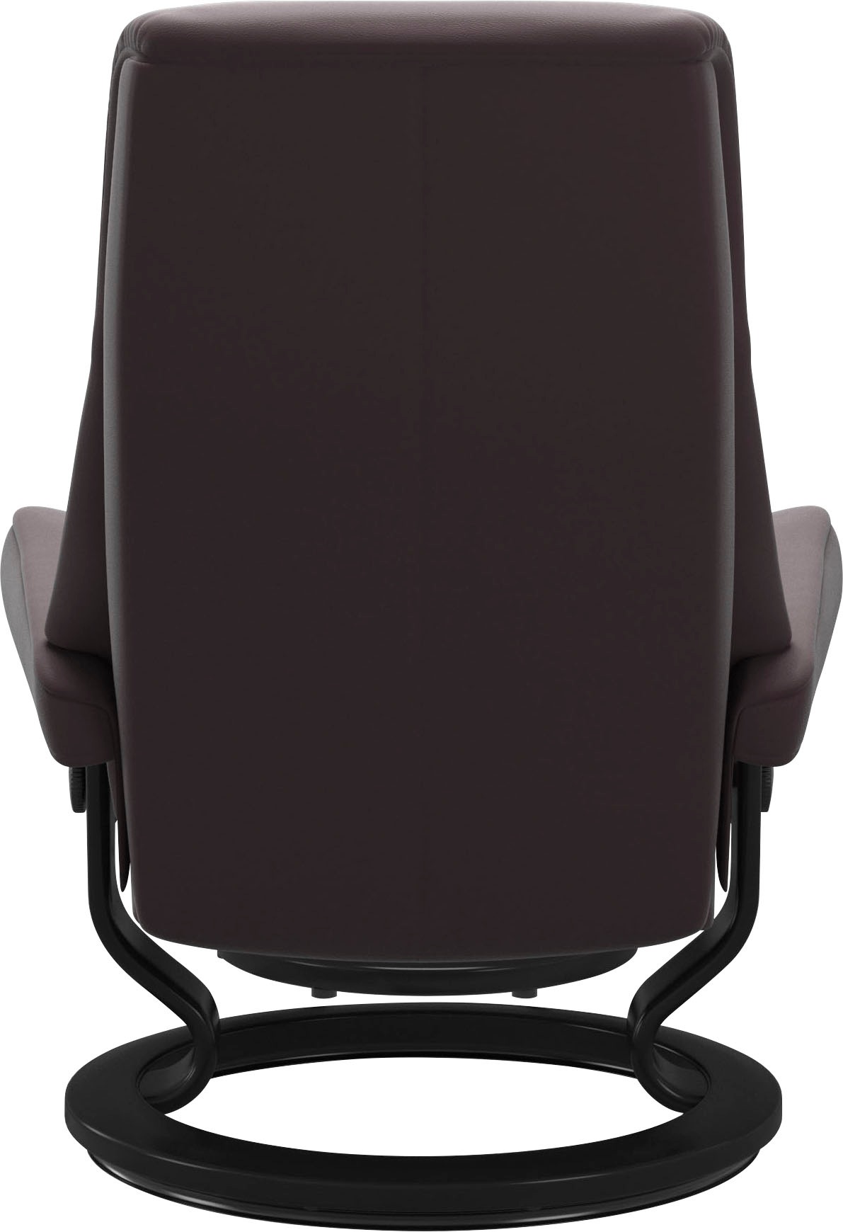 Stressless® Relaxsessel »View«, (Set, Relaxsessel mit Hocker), mit Classic Base, Größe M,Gestell Schwarz