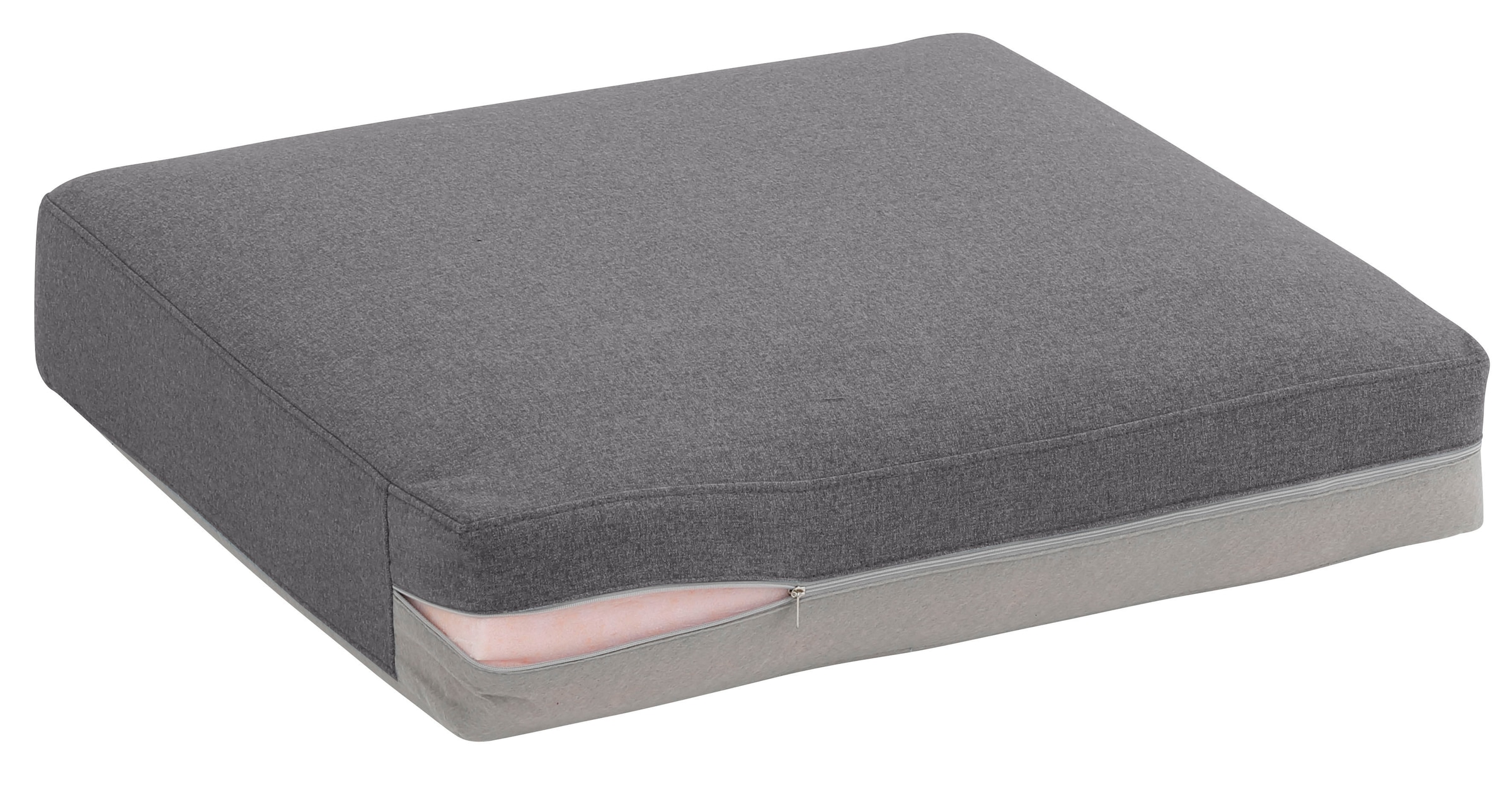 Home affaire Ecksofa »MARSEILLE 278/278 cm, L-Form,«, gleichschenklig, aus Eiche-Massivholz Beinen, verschiedene Bezüge