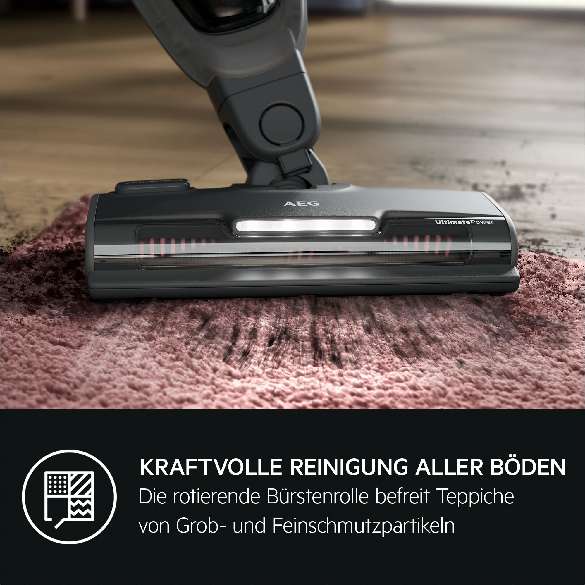 AEG Akku-Hand-und Stielstaubsauger »CLEAN 5000 ÖKO (AS52B21OKO)« 2in1, leise 79 dB(A), 74 % Recyclingmaterial, bis zu 50 Min. Laufzeit