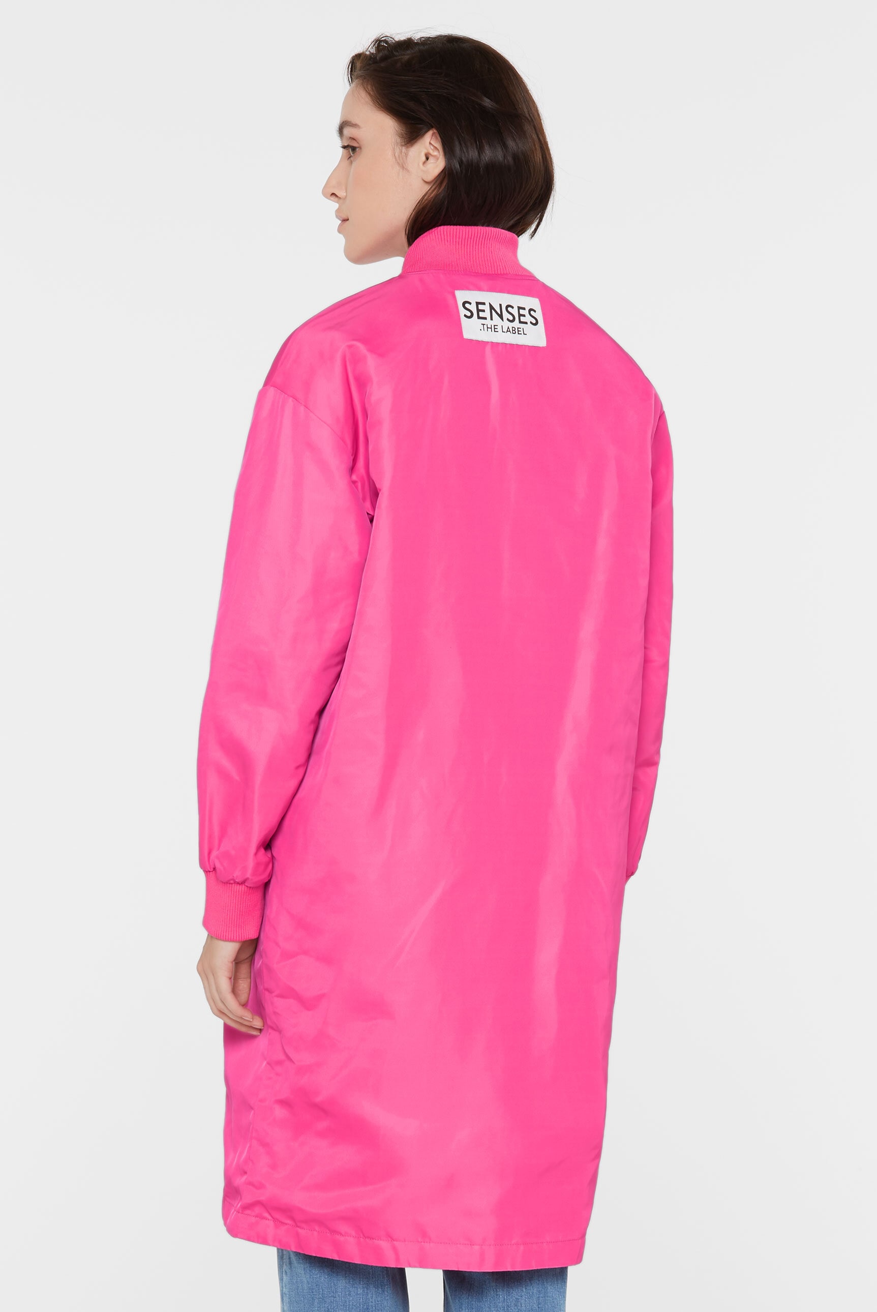 SENSES.THE LABEL Langjacke, ohne Kapuze, mit Two-Way-Zipper