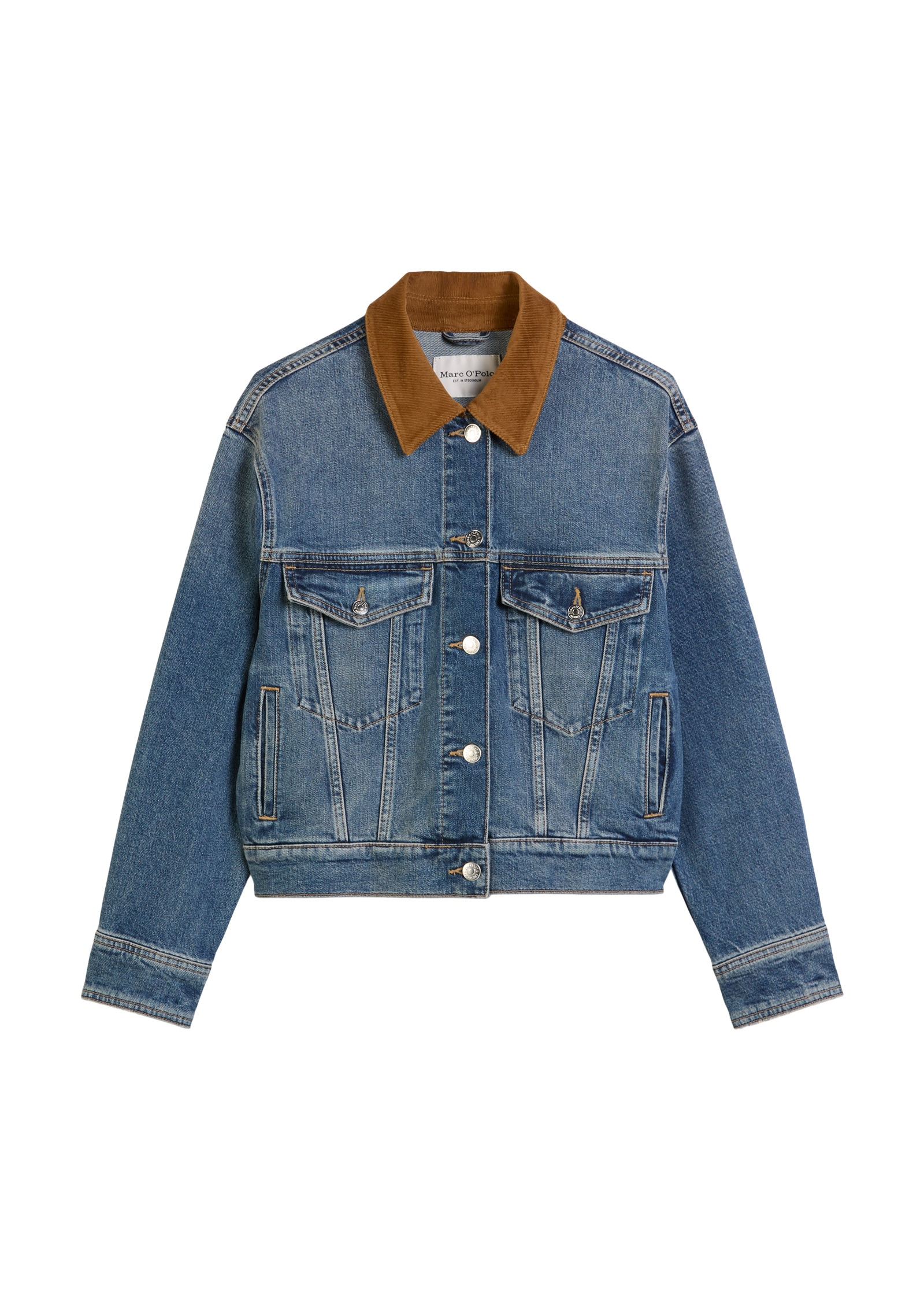 Marc O'Polo Jeansjacke »aus Circulose®«, ohne Kapuze