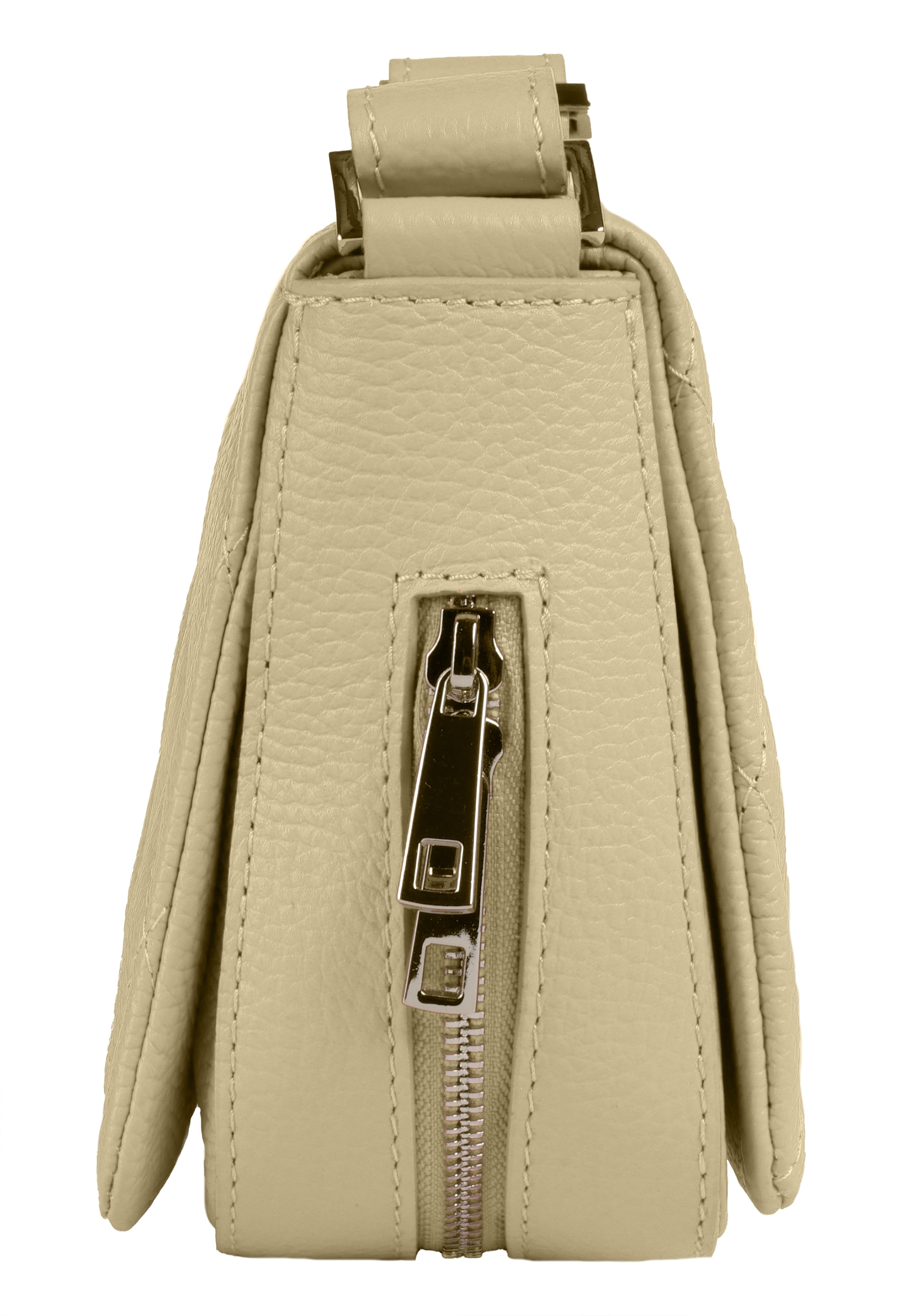 Cluty Henkeltasche, echt Leder, Made in Italy