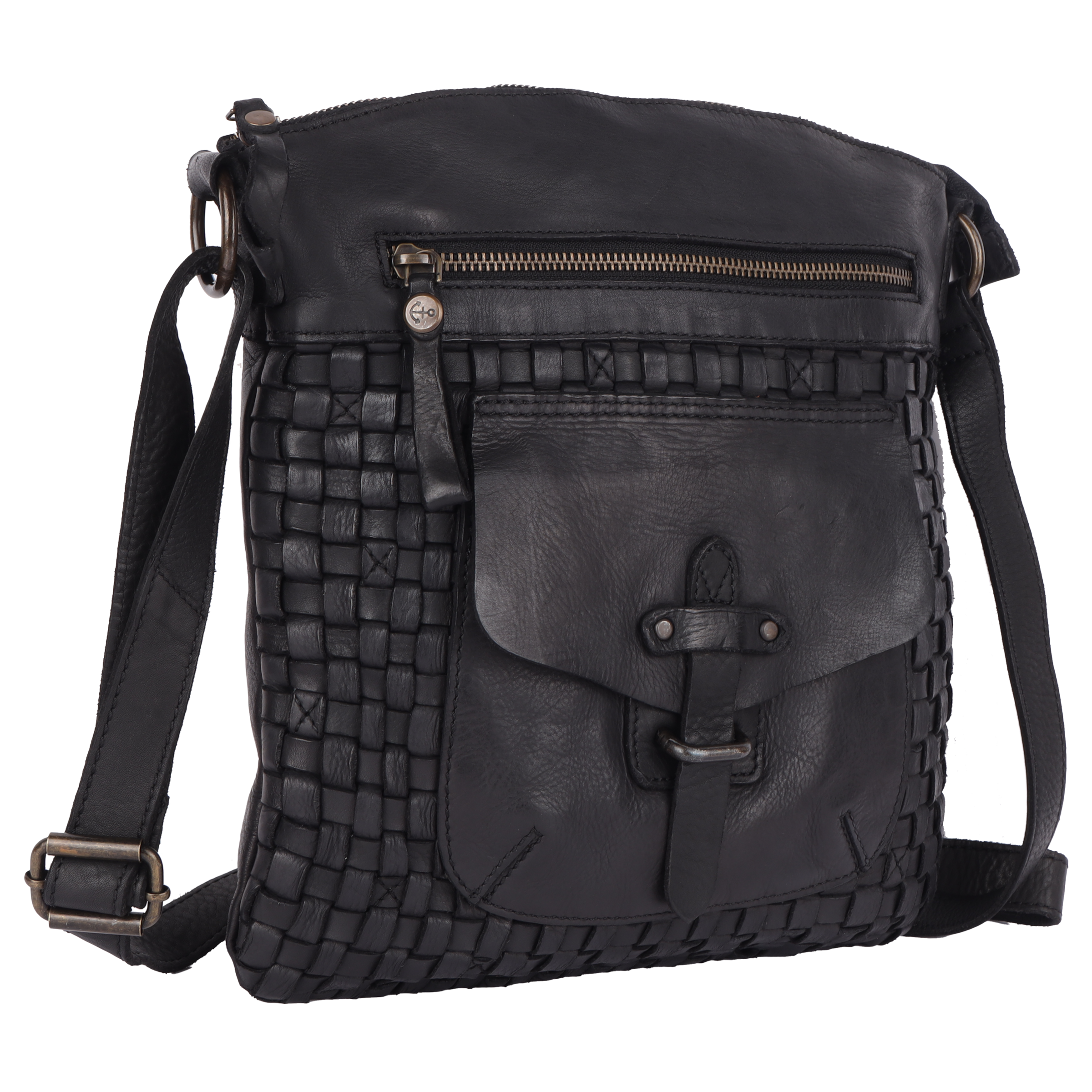 HARBOUR 2nd Umhängetasche "Aurora" Unisex Schultertasche mit Vordertaschenf günstig online kaufen