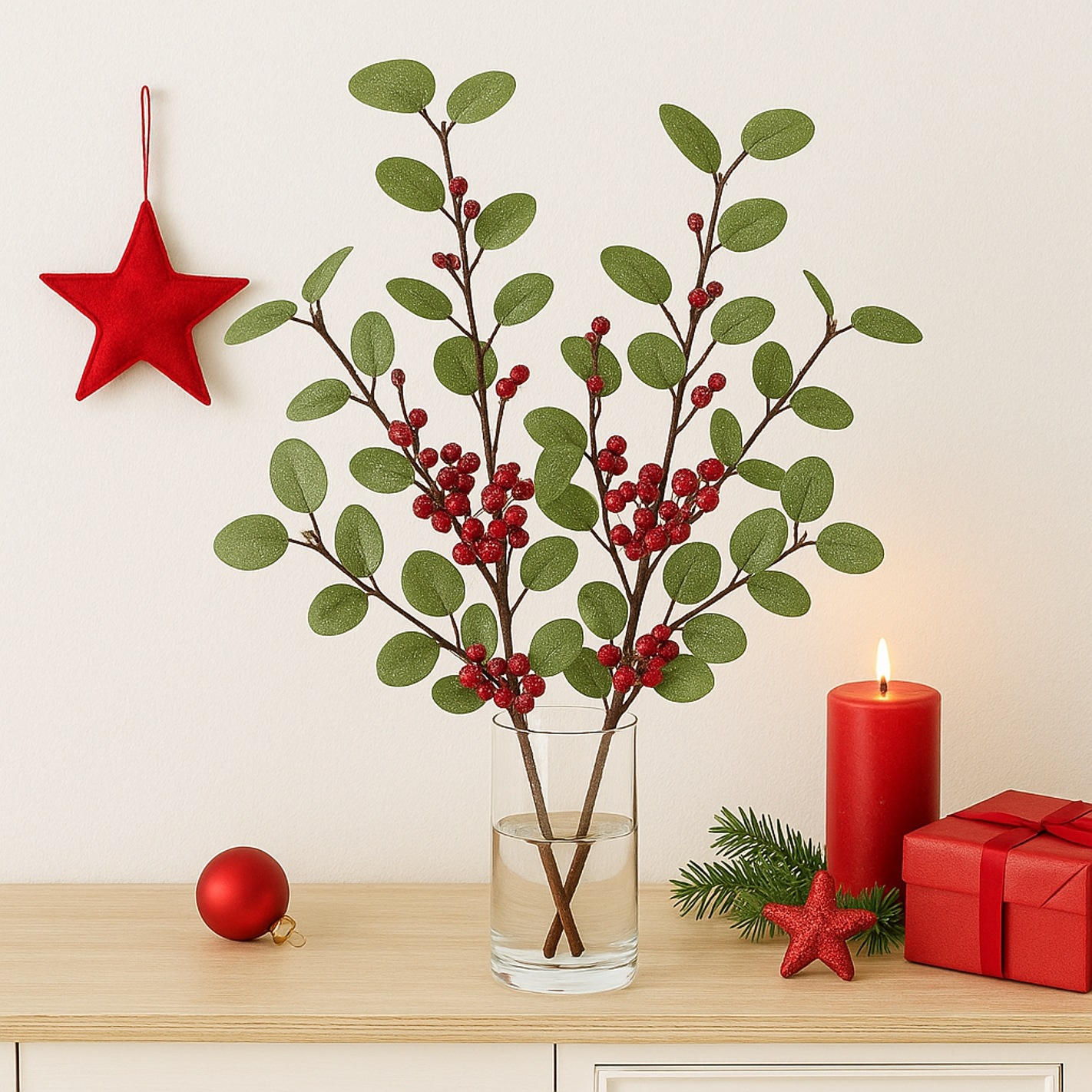 I.GE.A. Kunstzweig "Eukalyptuszweig" günstig online kaufen