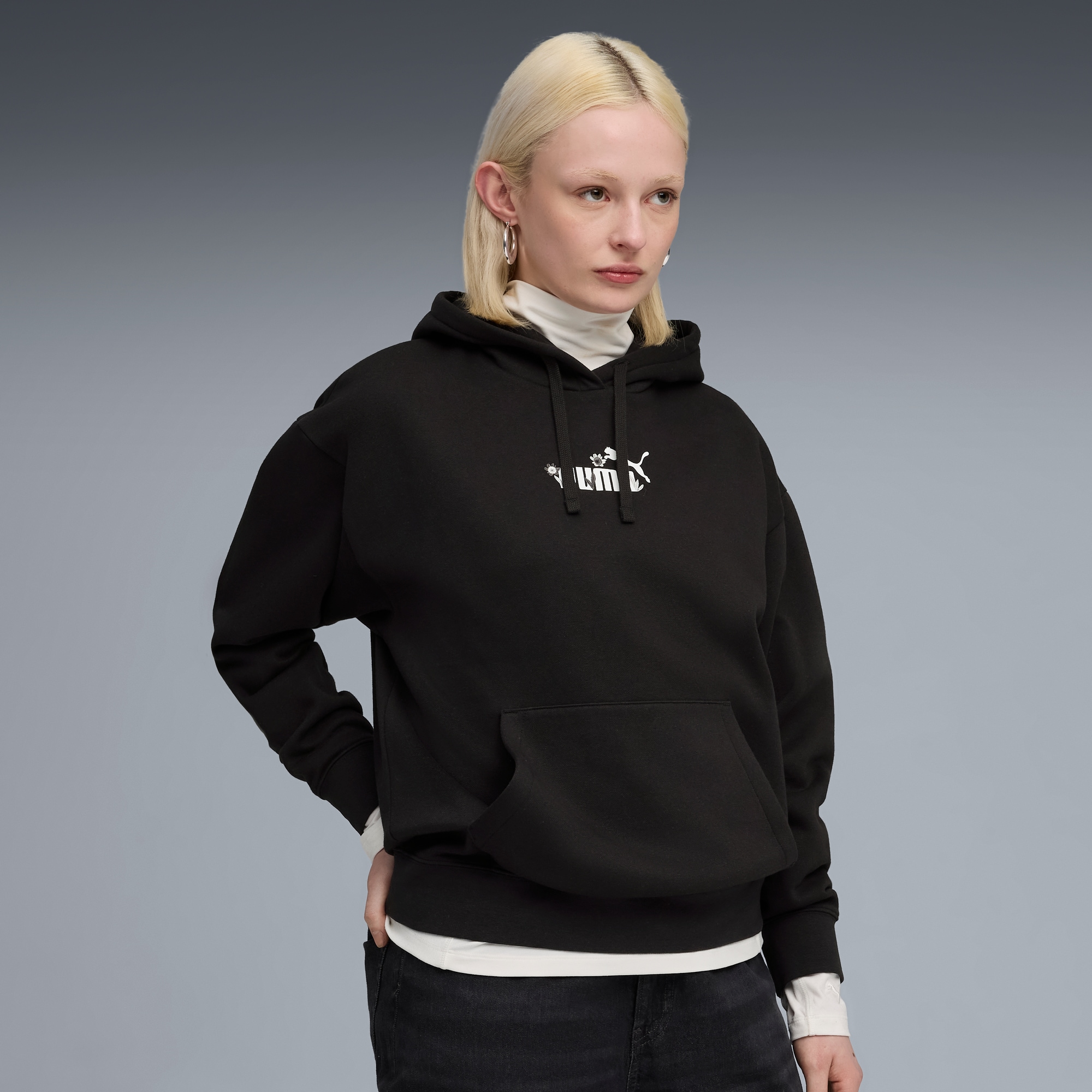 PUMA Kapuzensweatshirt "ESS NATURE 2.0 COMFORT HOODIE FL" günstig online kaufen