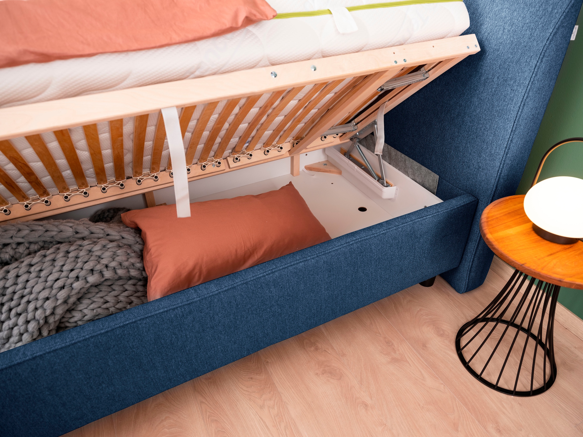 alina Stauraumbett »Serina Supercomfort«, inkl. Lattenrost mit Kopf- und Fußhochsteller, diverse Ausführungen