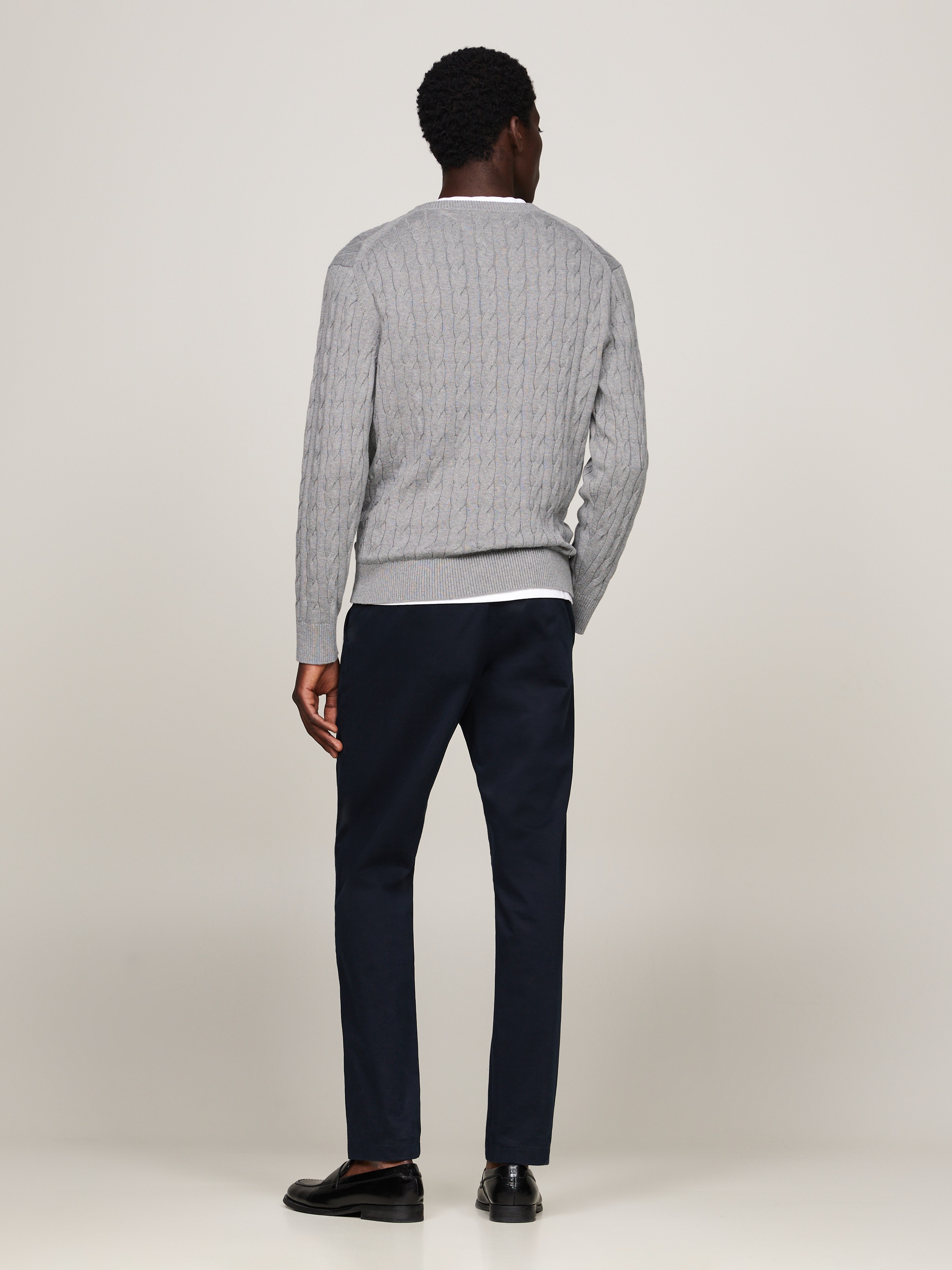 Tommy Hilfiger Strickpullover »CLASSIC CABLE CREW NECK«