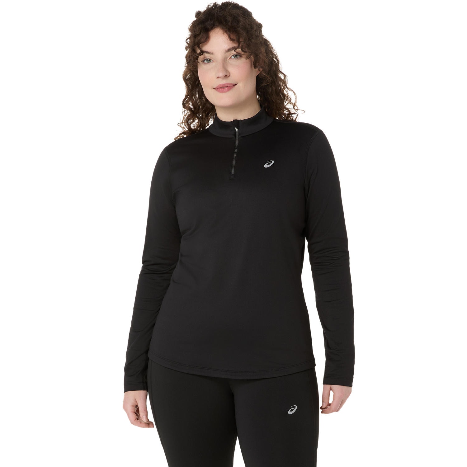 Asics Laufshirt "ASICS CORE LS 1/2 ZIP WINTER TOP" Wärmend, Atmungsaktiv, Reflektierend