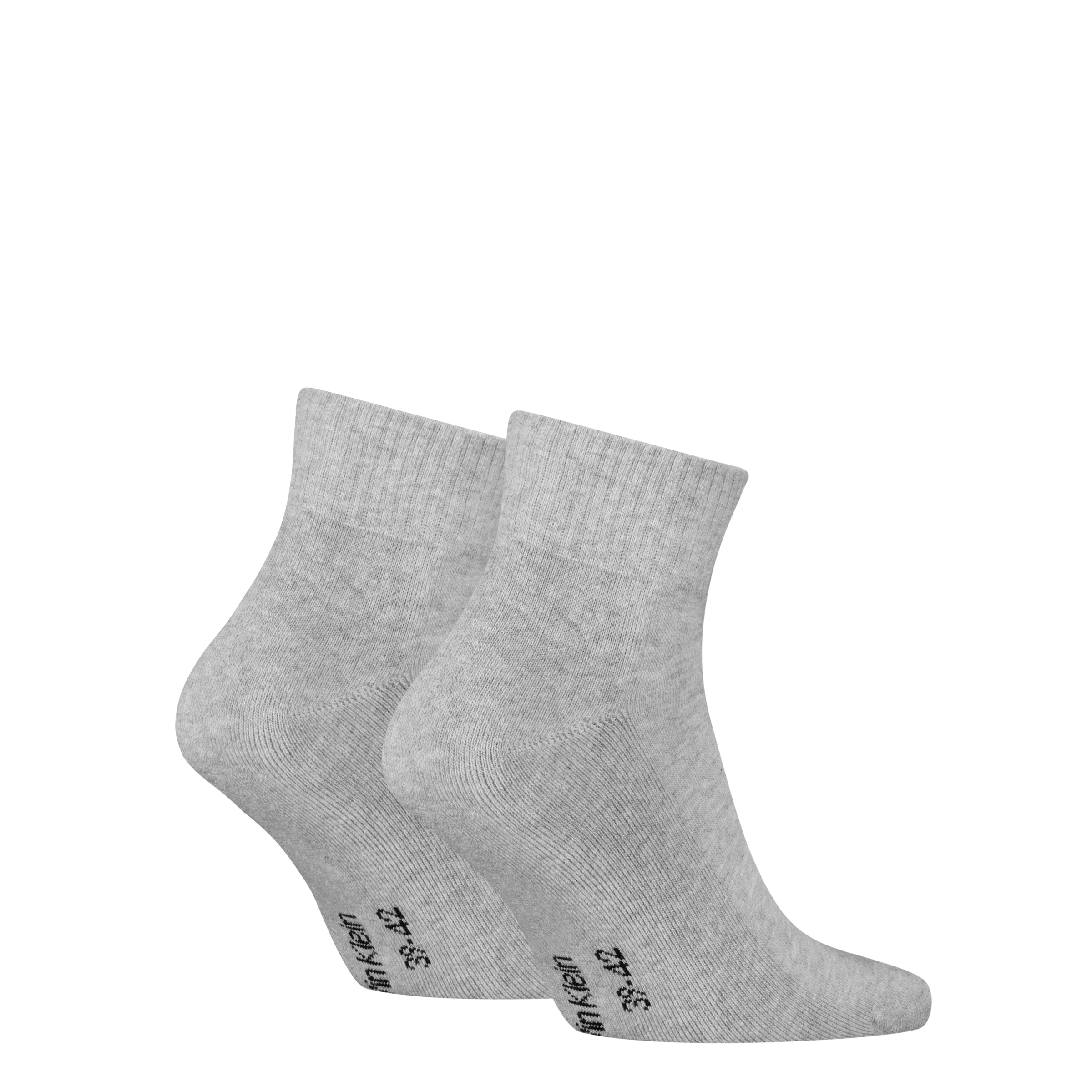 Calvin Klein Jeans Kurzsocken »CKJ MEN QUARTER 2P MONOGRAM«, (2 Paar, 2 Paar), mit dezenter Logostickerei