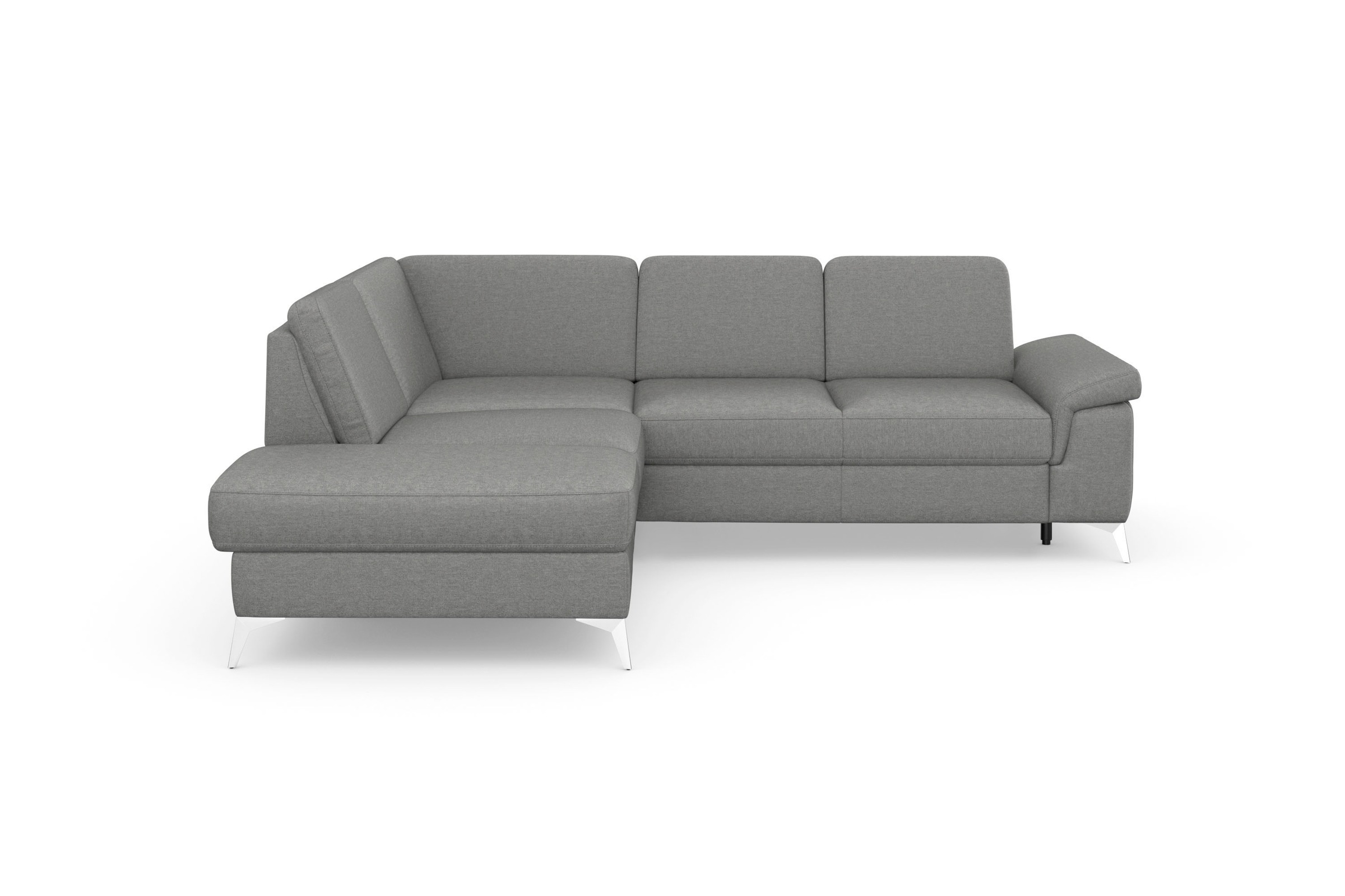 sit&more Ecksofa "Padua L-Form", inklusive Sitztiefenverstellung, Armteilfu günstig online kaufen