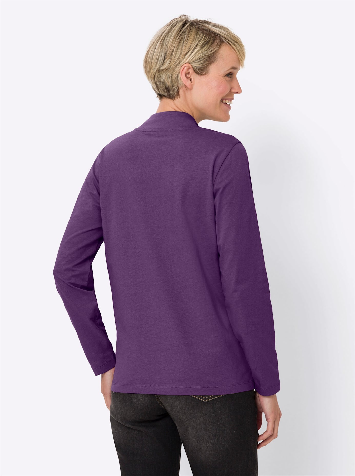 Classic Basics Stehkragenshirt "Shirt" 1 Stk. tlg. günstig online kaufen