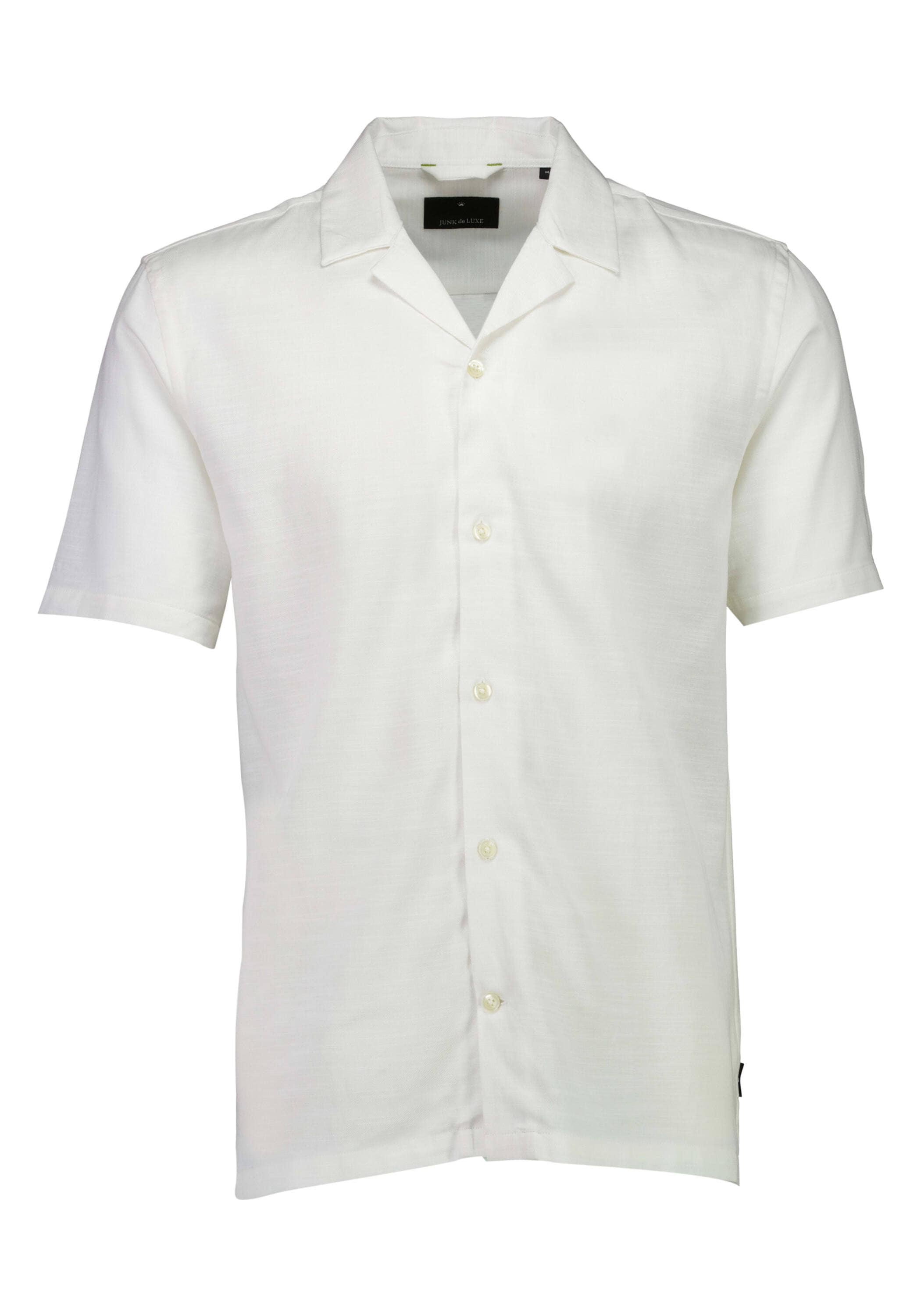 JUNK de LUXE Kurzarmhemd "Freizeithemd (Kurzarm) Relaxed Fit"