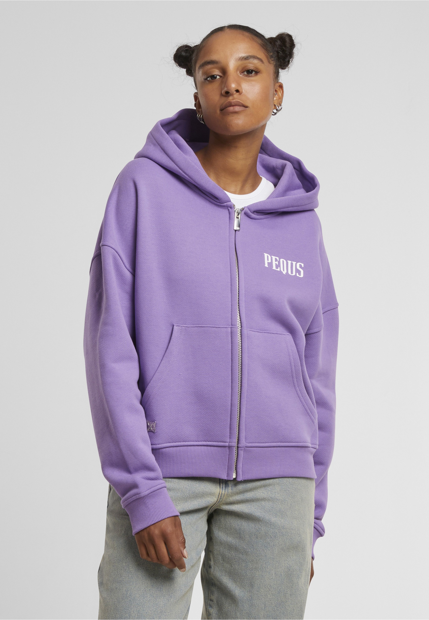PEQUS Kapuzensweatshirt »PEQUS PEQUS Back Logo Zip-Hoodie«
