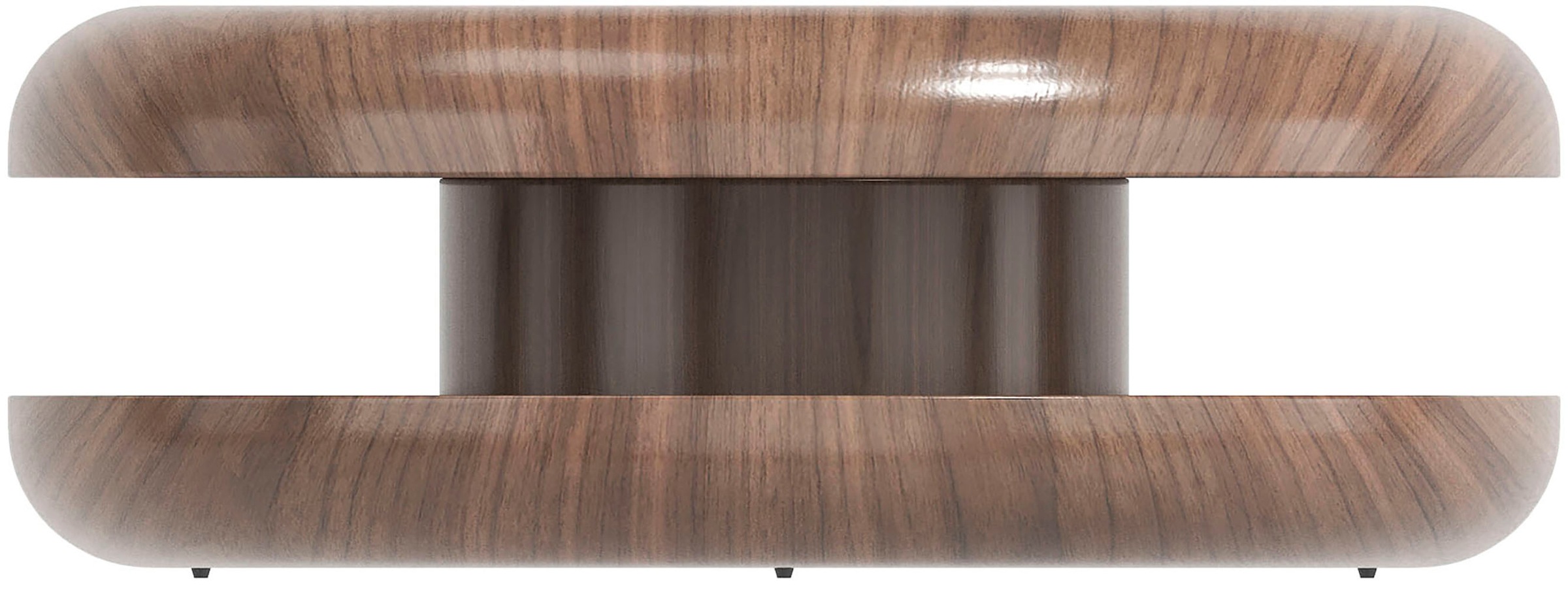 SalesFever Couchtisch "drehbar - runder Design-Wohnzimmertisch aus Holz" 1 günstig online kaufen