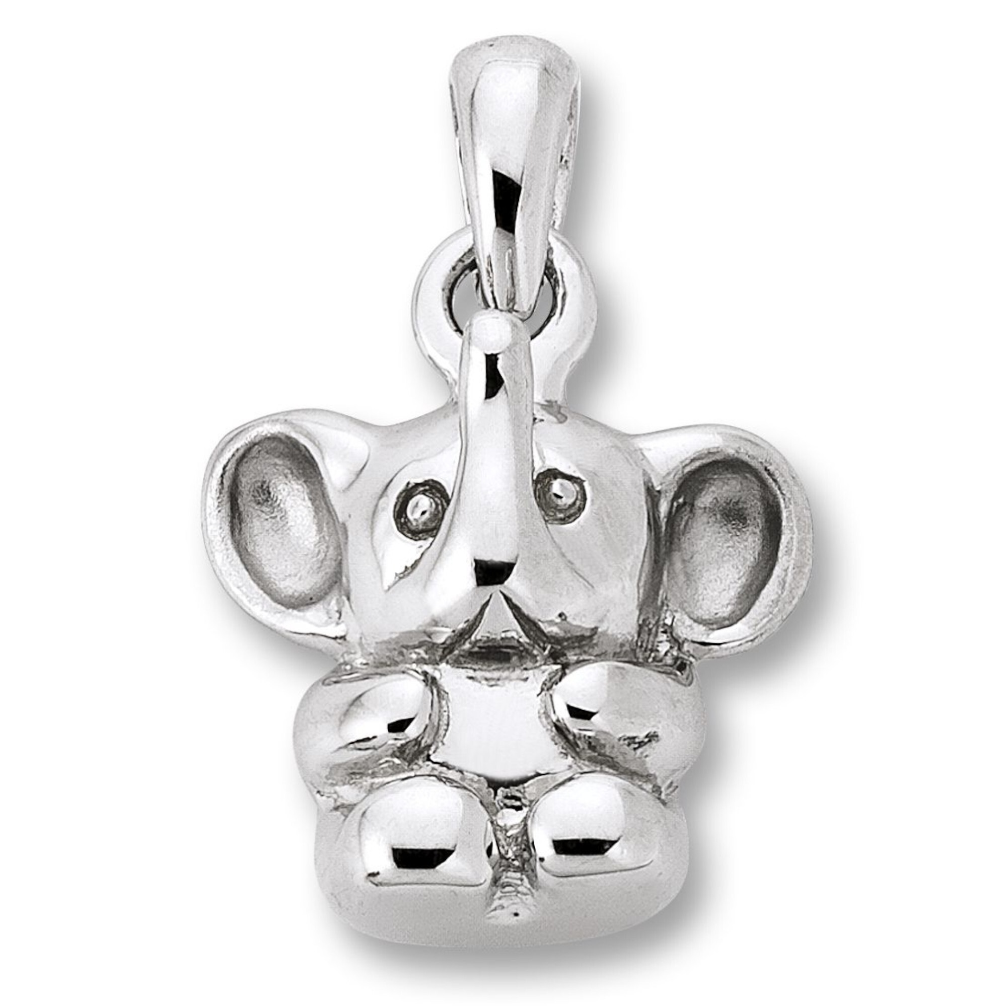 ONE ELEMENT Mädchen Kettenanhänger "Elefant Anhänger aus 925 Silber Elefant Anhänger aus 925 Silber", Silber 925 (Sterlingsilber), silber, Silber 925