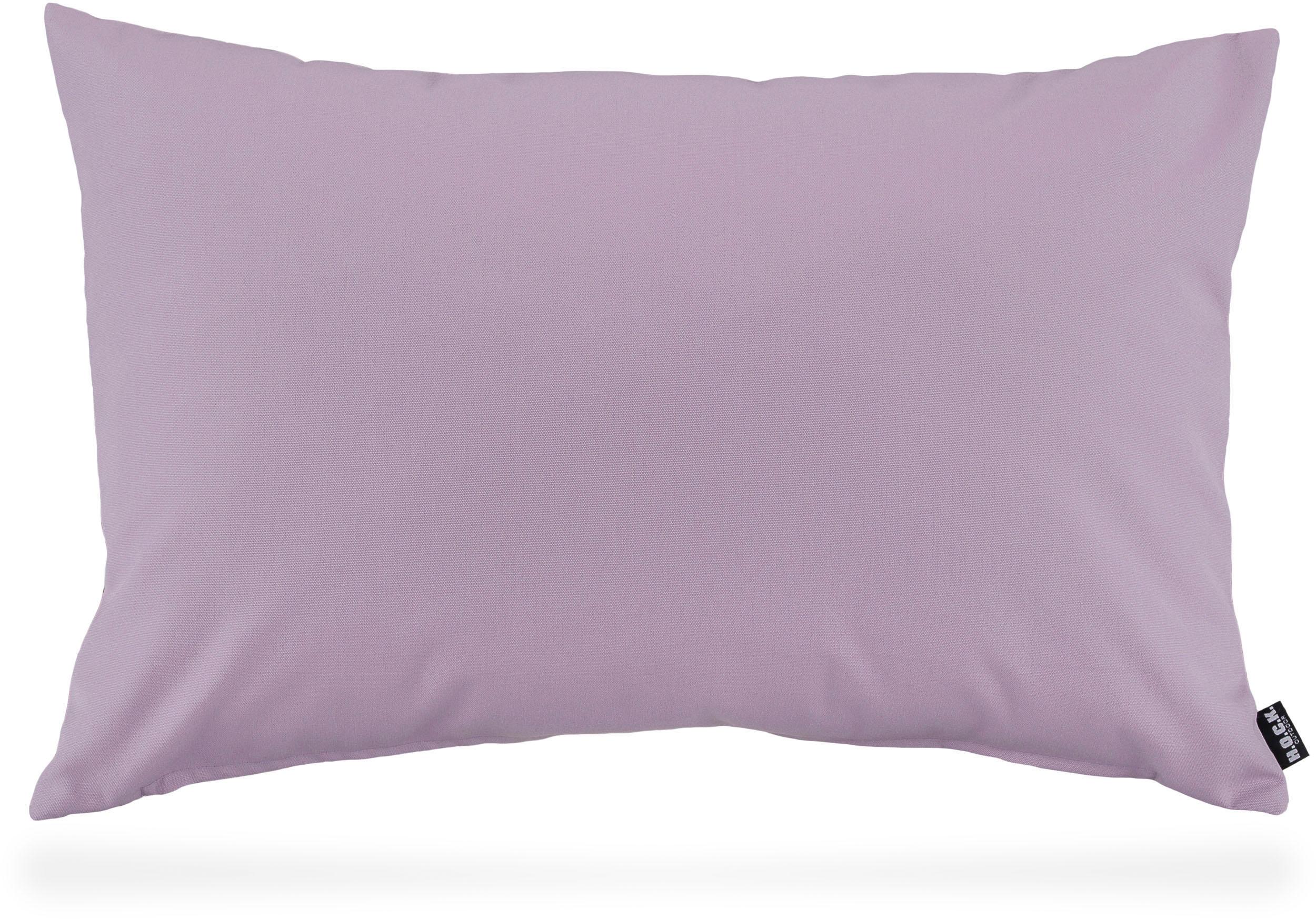 H.O.C.K. Dekokissen "Classic Uni" Kissenhülle mit Füllung, 1 Stück, 60/40 cm