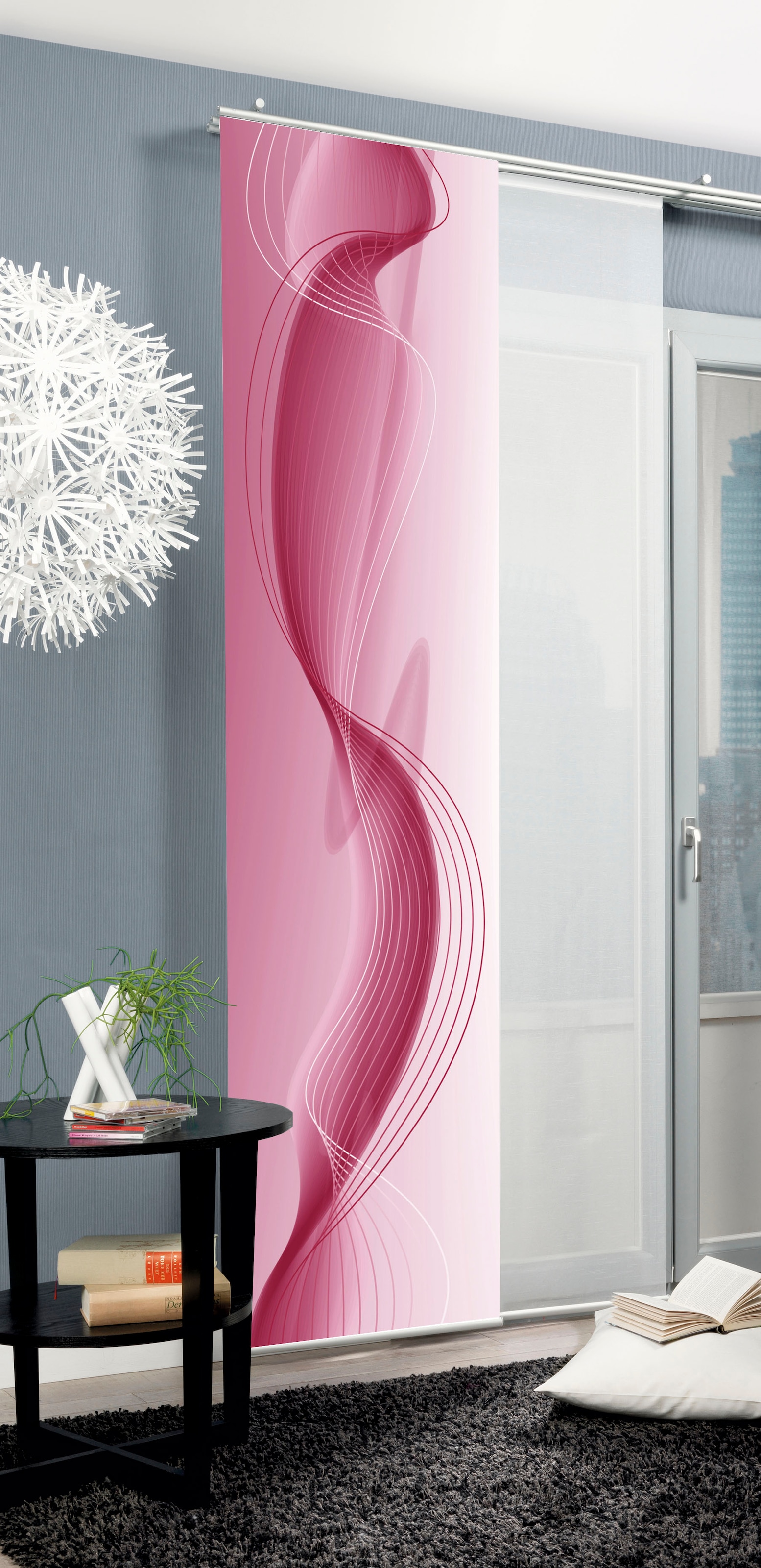 HOME WOHNIDEEN "FILIZ" Paneelwagen 1 Stk. tlg. Schiebegardine FILIZ digital günstig online kaufen