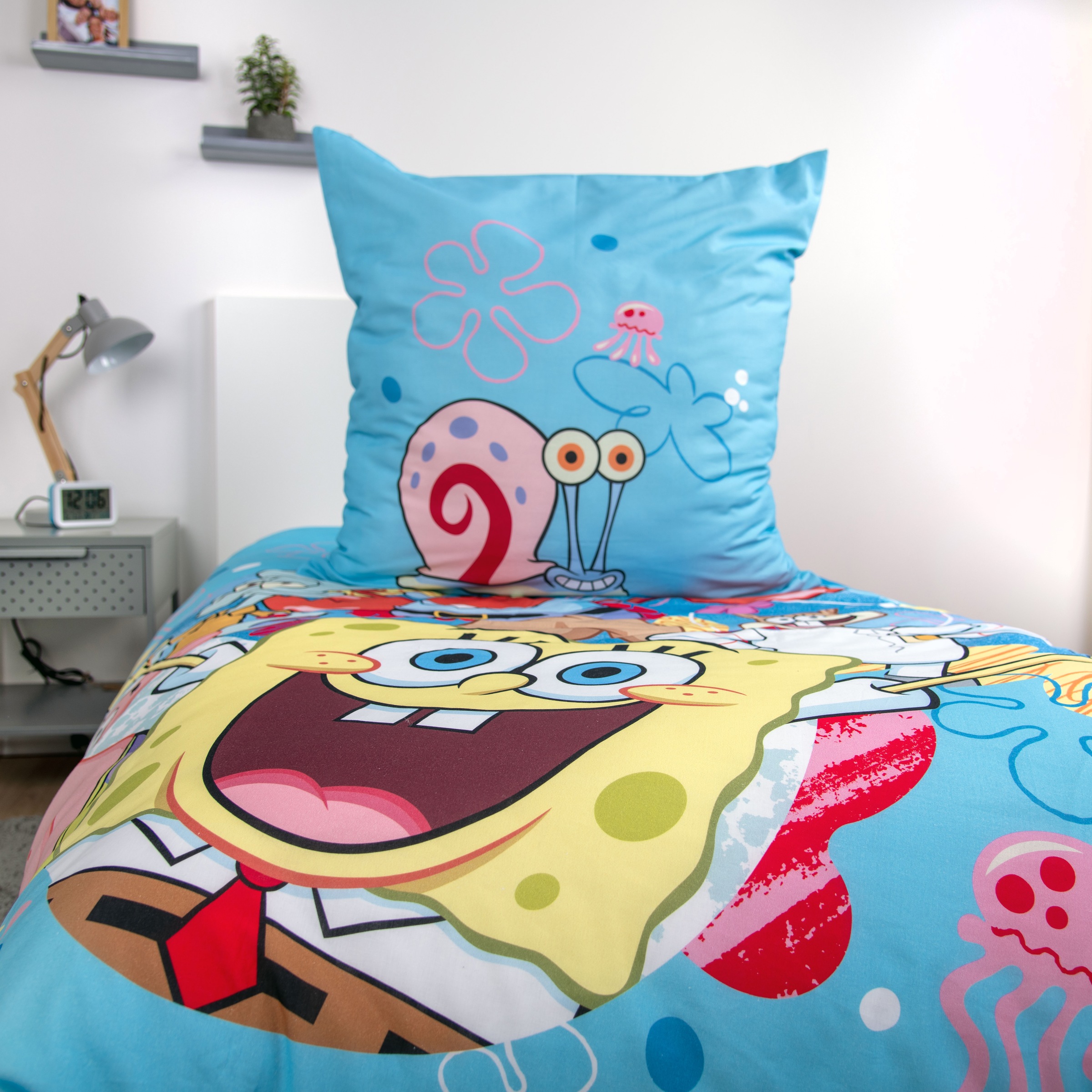 Sponge Bob Bettwäsche "Sponge Bob" 2 Stk. tlg. Wendebettwäsche günstig online kaufen