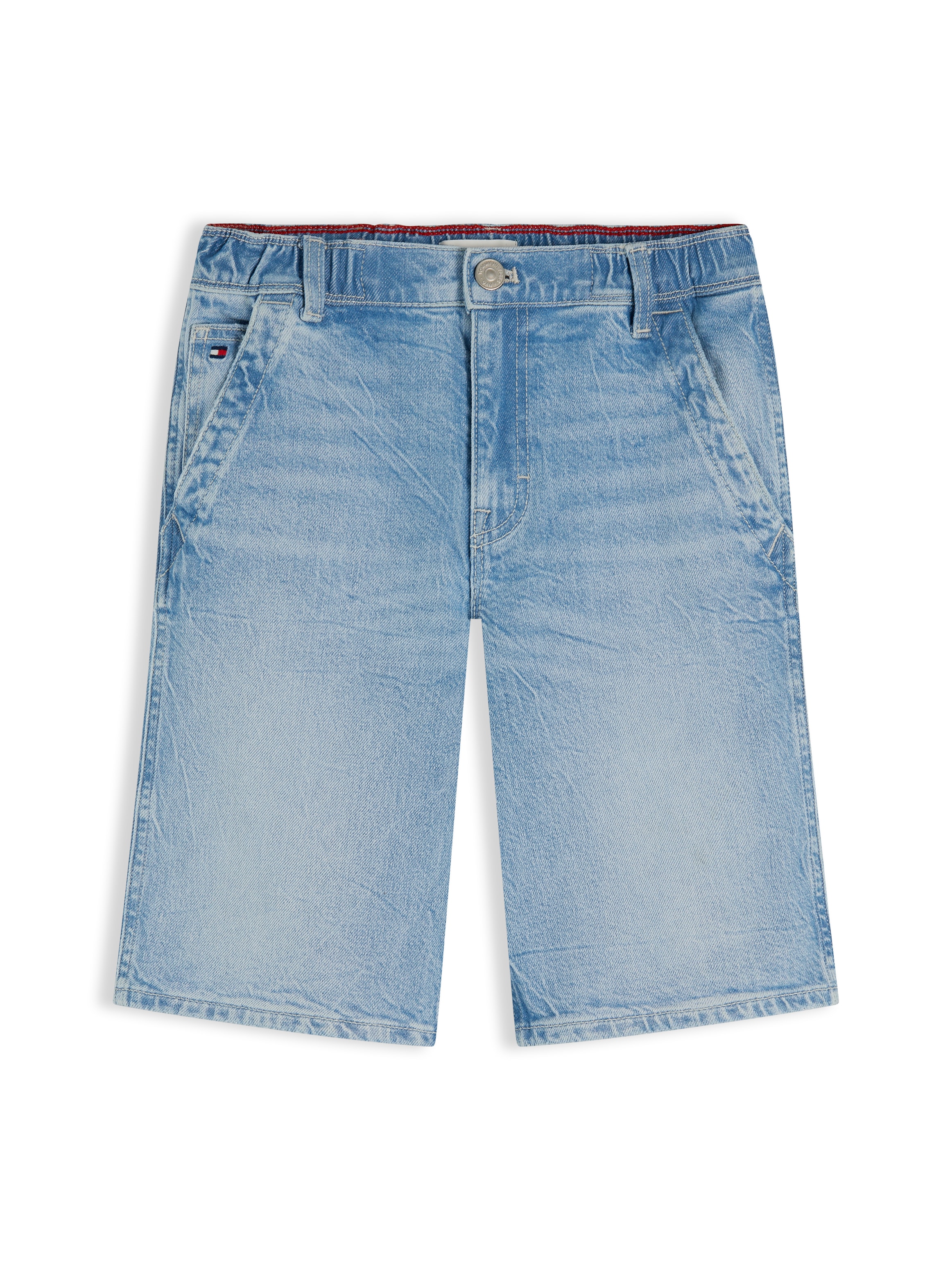 Tommy Hilfiger Shorts  für Kinder bis 16 Jahre, elastischer Bund, Baggy-Style