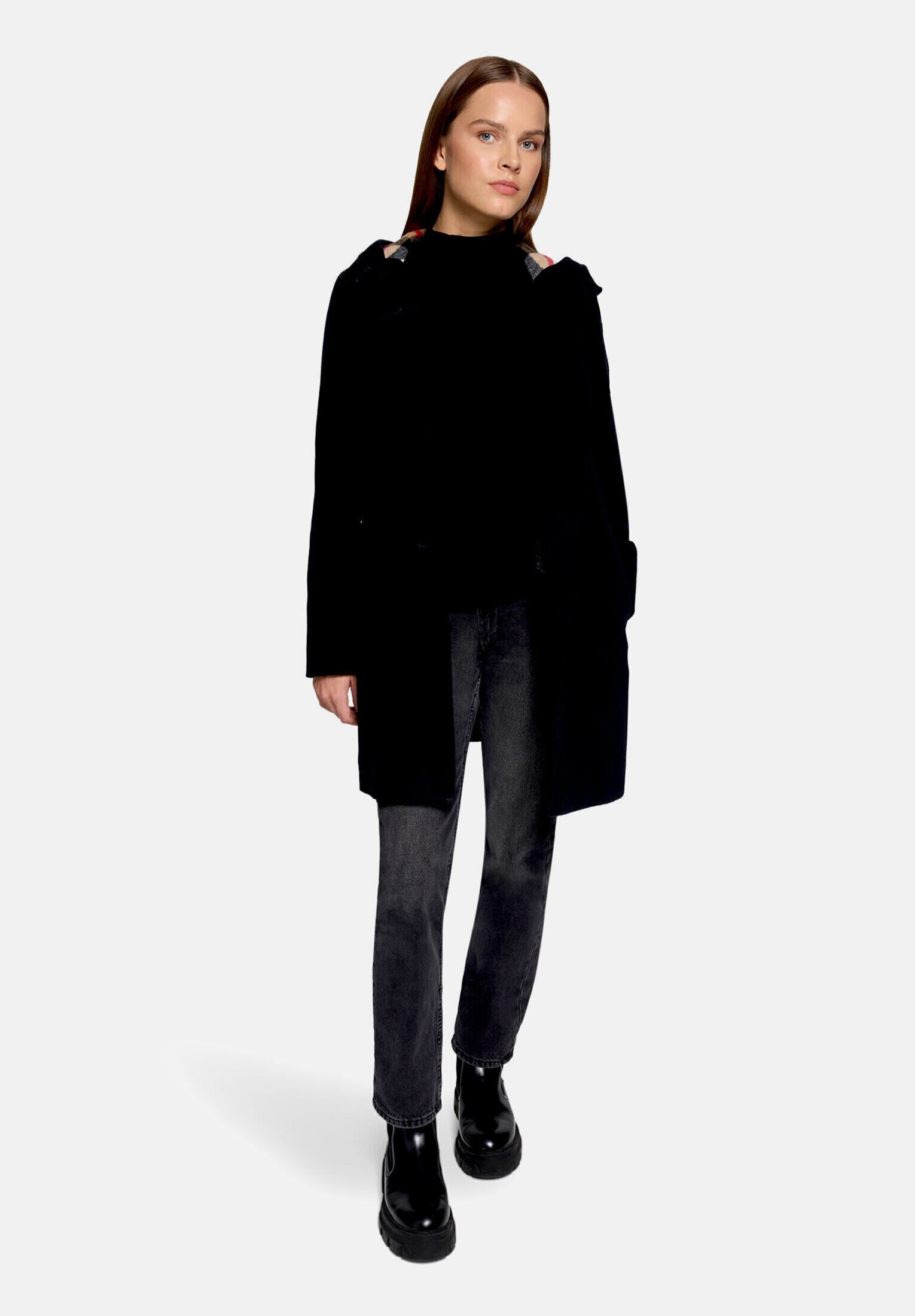 Gil Bret Kurzjacke "Damen mit Kapuze" mit Kapuze