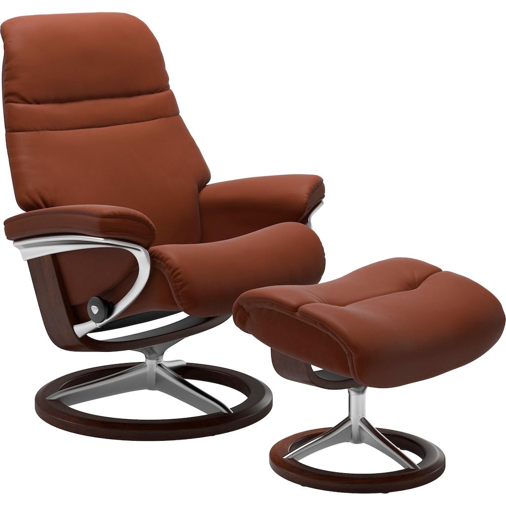 Stressless® Relaxsessel »Sunrise«, (Set, Relaxsessel mit Hocker)