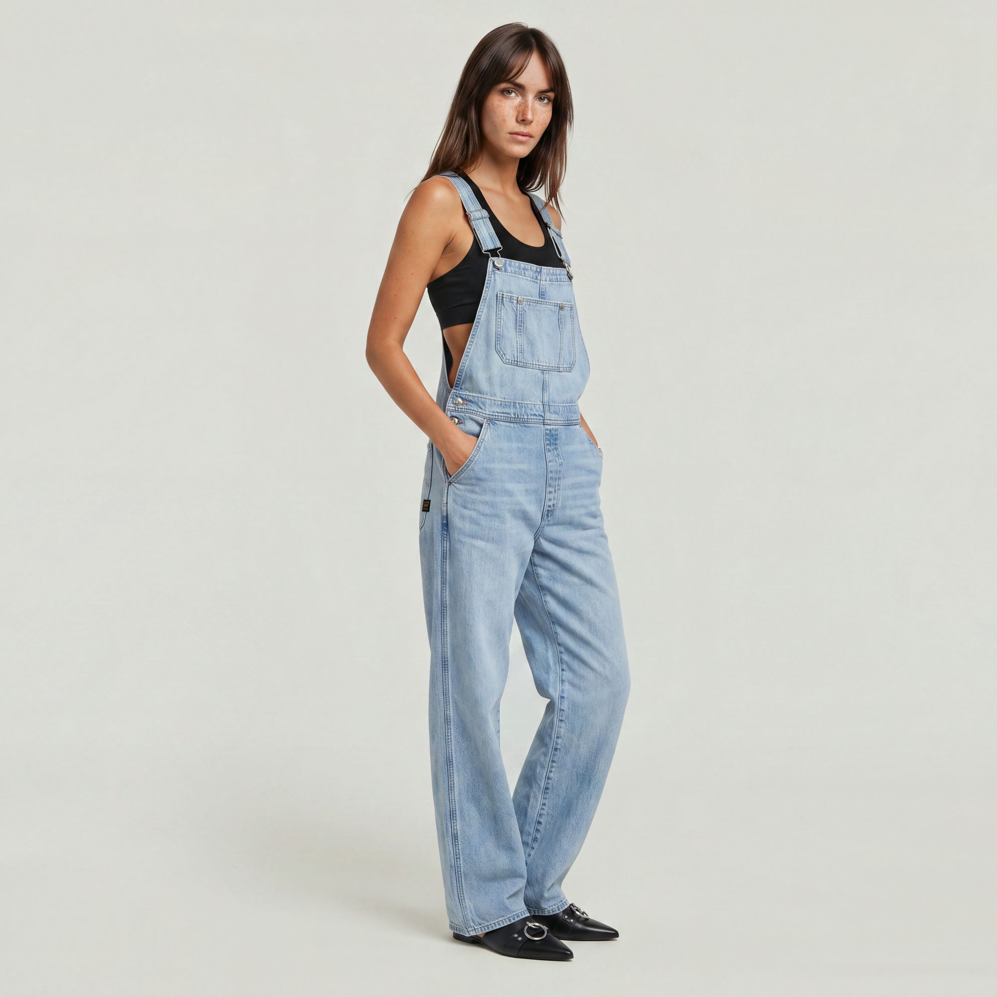 G-STAR Jumpsuit »Straight Leg Latzhose«