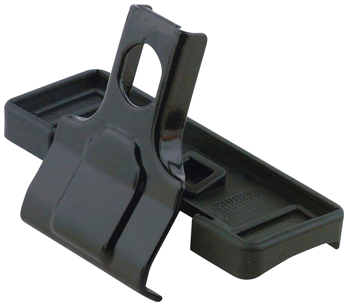 THULE Relingträger "Kit Clamp 5010", B/H/L: 16cm x 7,5cm x 22cm, schwarz, Gepäckträger, 4-tlg.