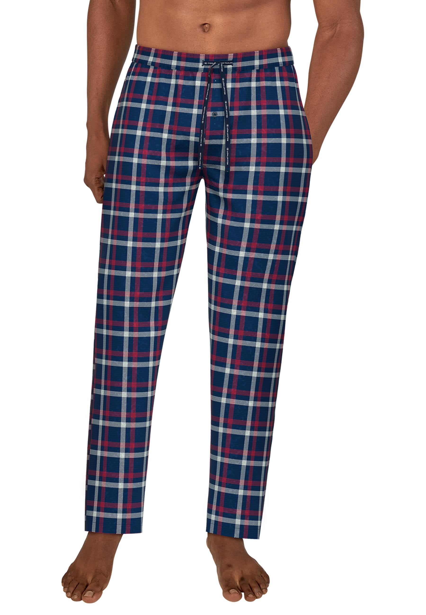 TOM TAILOR Pyjamahose, mit Logo-Bindeband