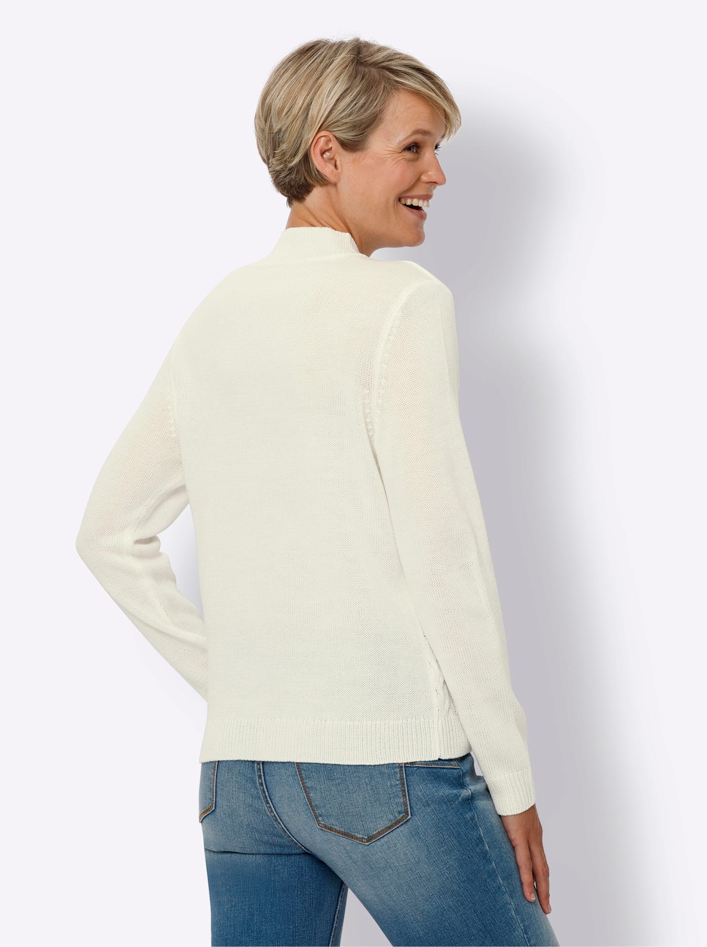 Classic Basics Strickpullover »Stehkragen-Pullover«