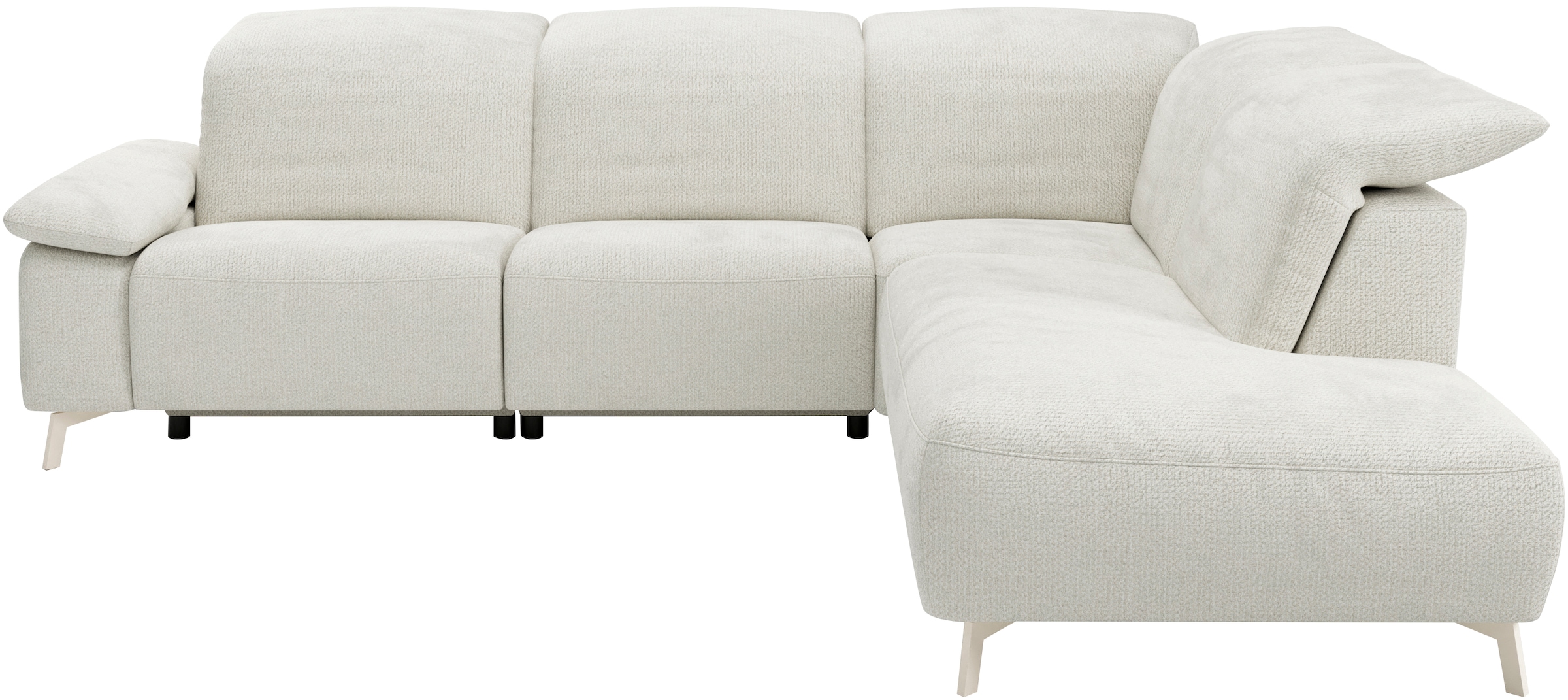 Musterring Ecksofa "MR 370, intelligenter Komfort im modernen Design" Optionale Relaxfunktion, flexible Kopfteile & klappbare Armlehnen