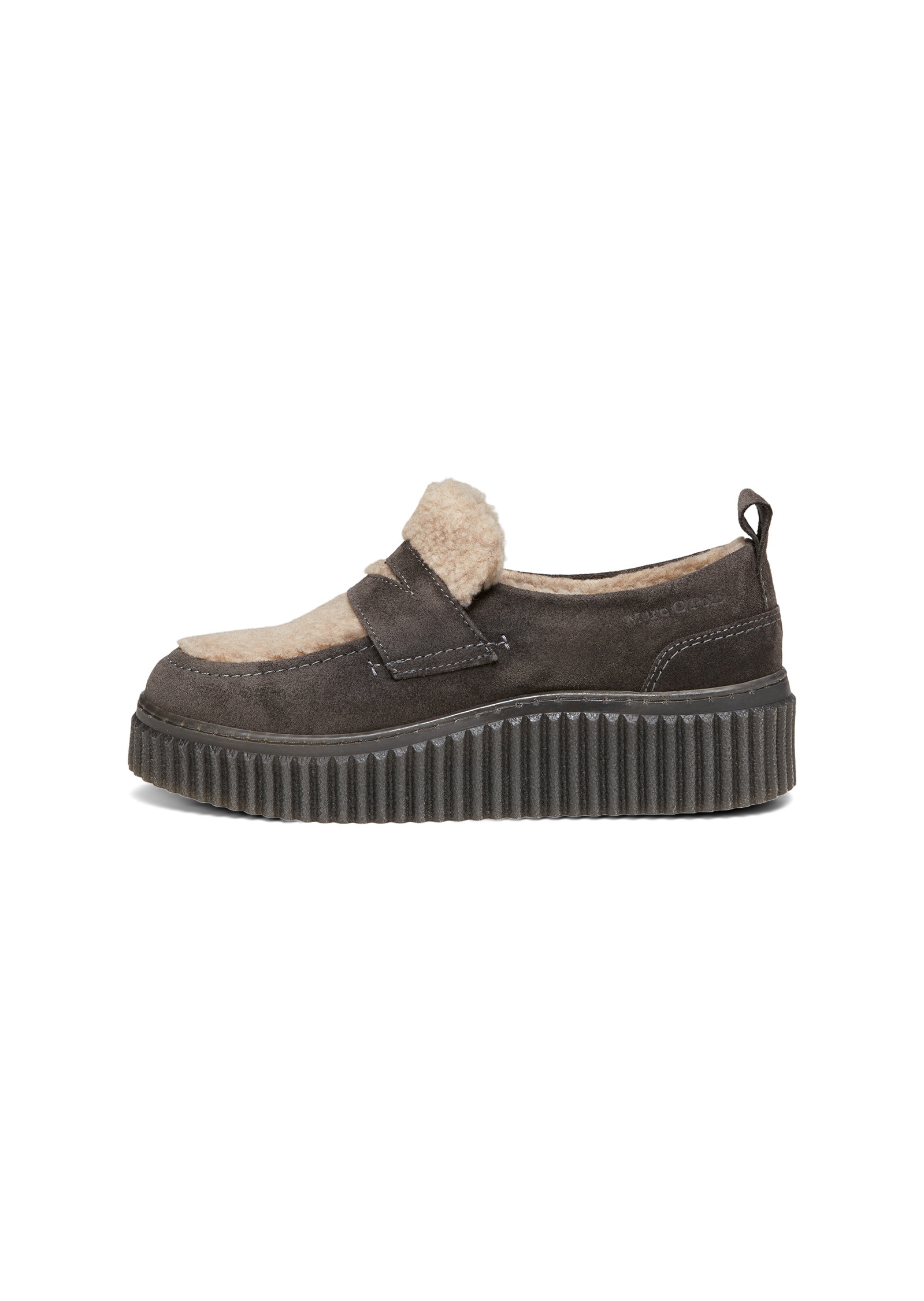 Marc O'Polo Loafer »mit flauschigem Teddyfell«