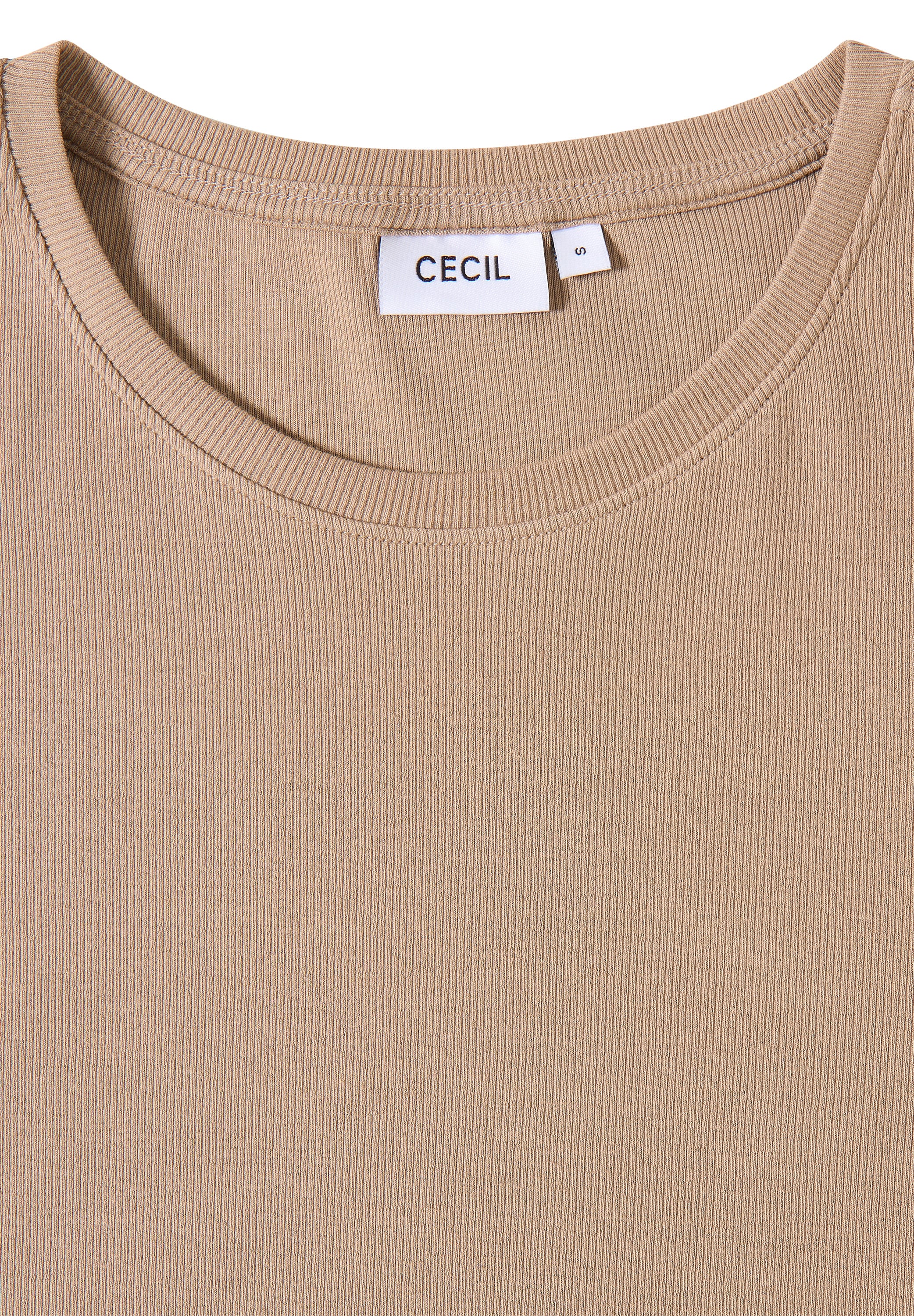 Cecil T-Shirt, aus Baumwolle mit Stretchante