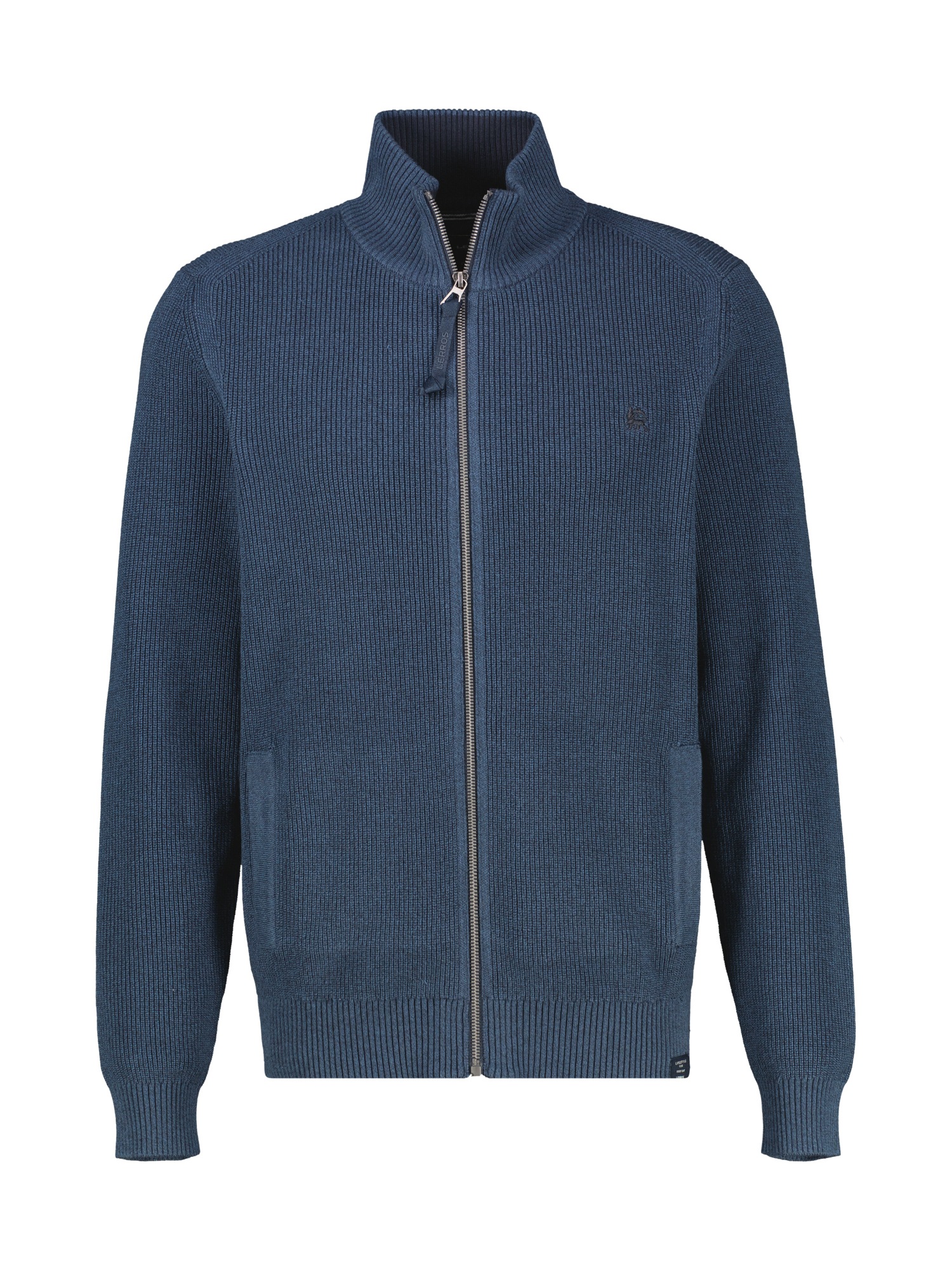 LERROS Strickjacke »Strickjacke im Casual-Stil aus hochwertiger Baumwolle«
