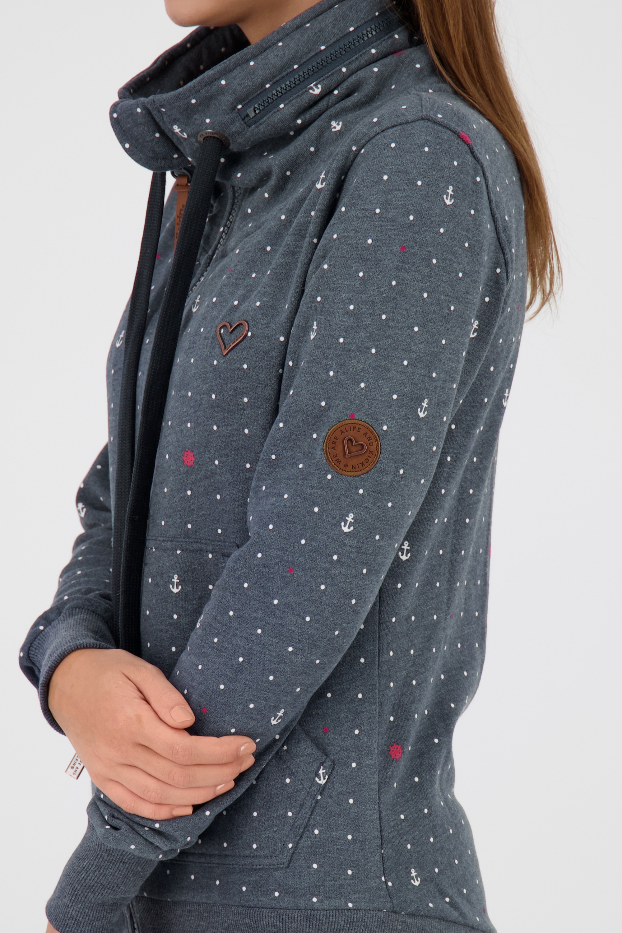 Alife & Kickin Kapuzensweatjacke »Damen VivianAK B«