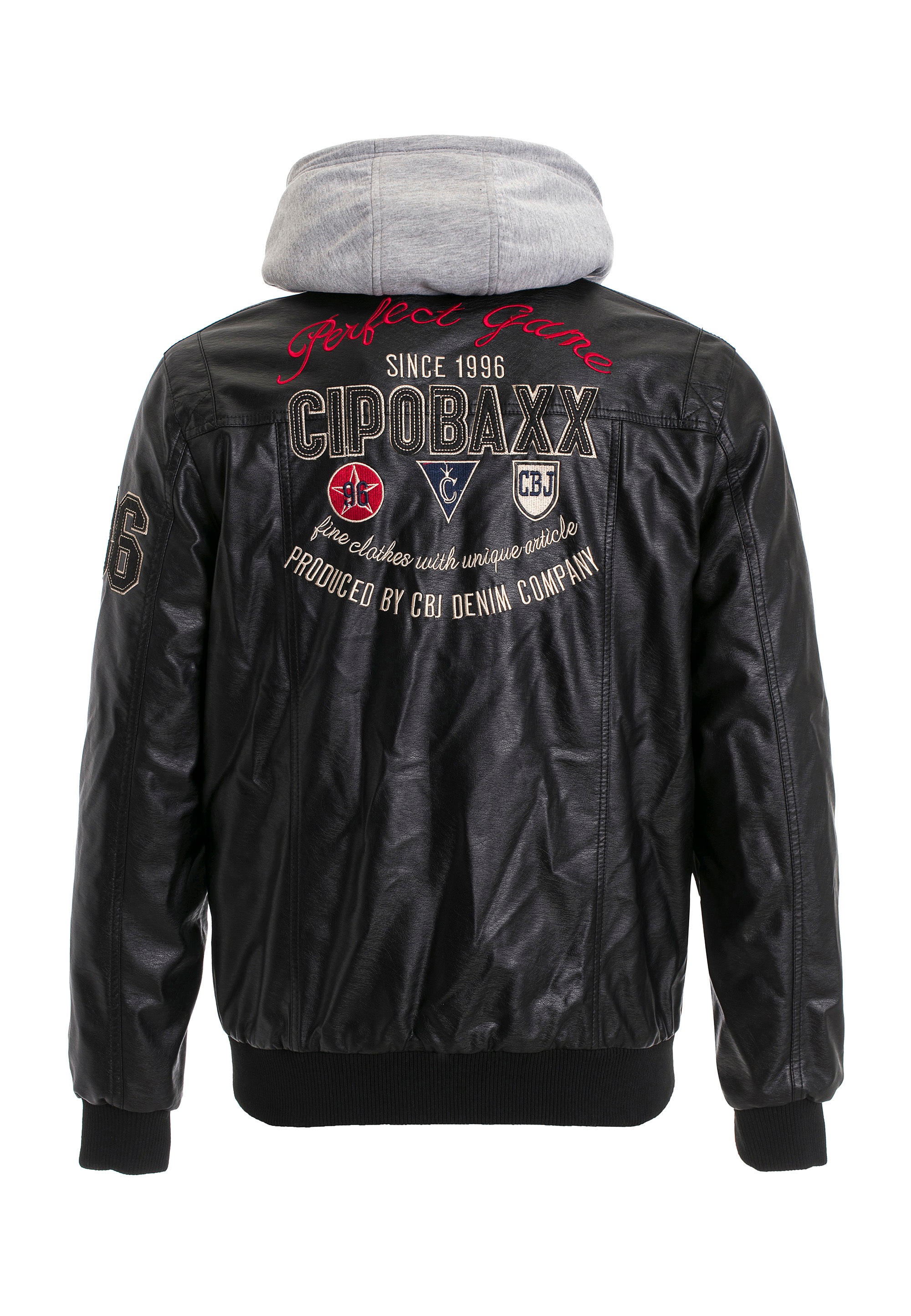 Cipo & Baxx Outdoorjacke, mit stylischen Patches