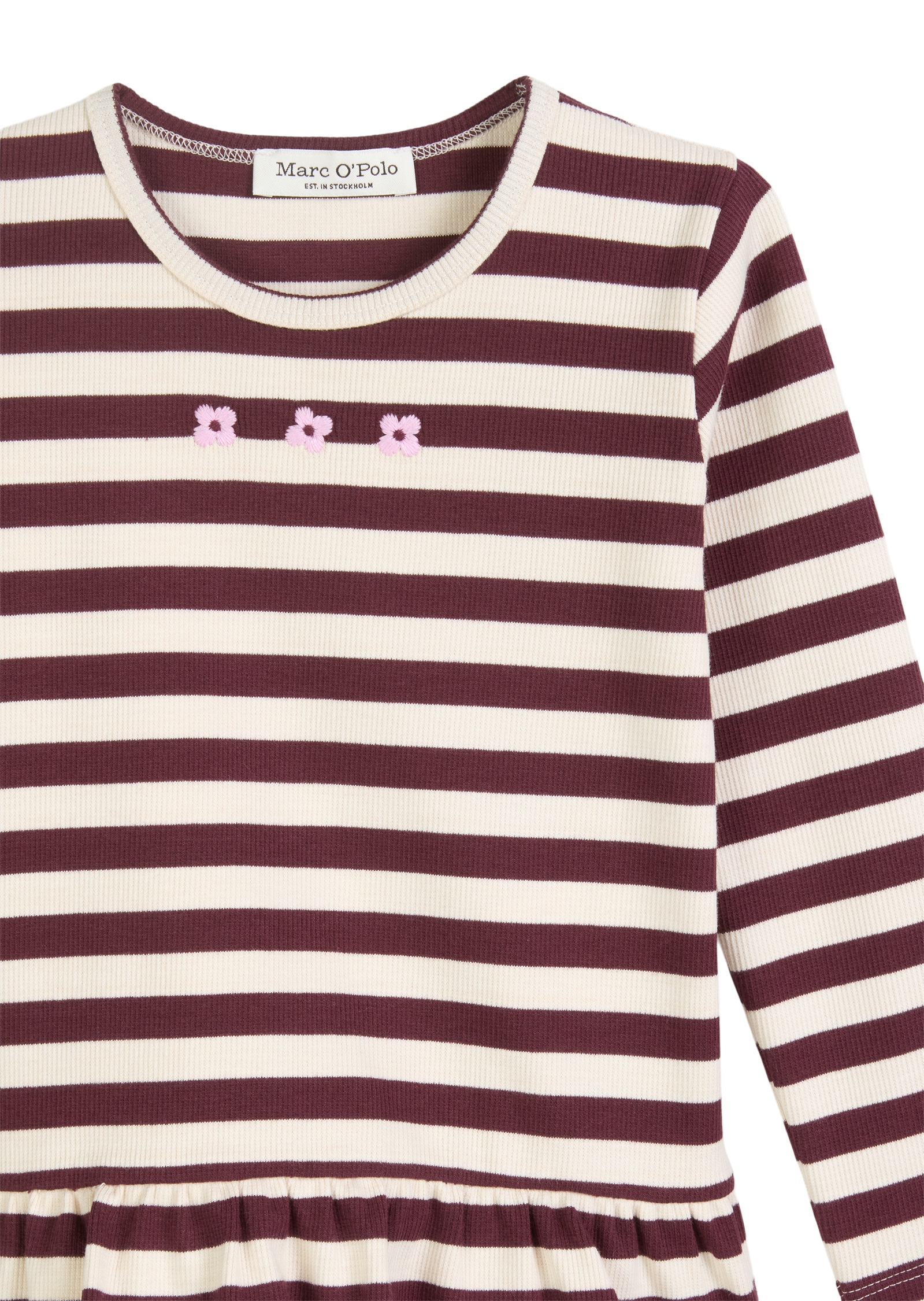 Marc O'Polo Langarmshirt »mit gerafftem Volant«