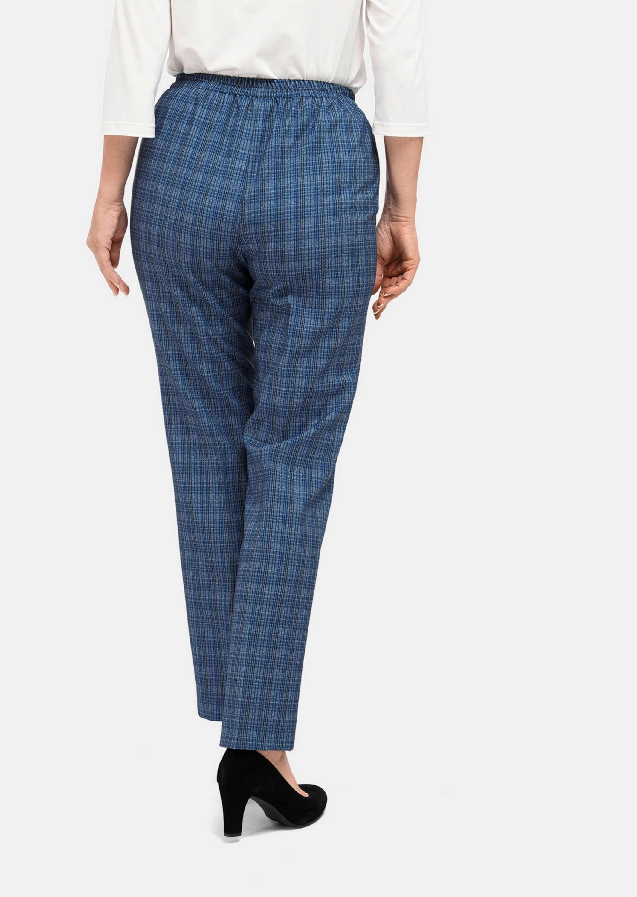 GOLDNER Schlupfhose »Karoschlupfhose Re-fresh Karoschlupfhose«