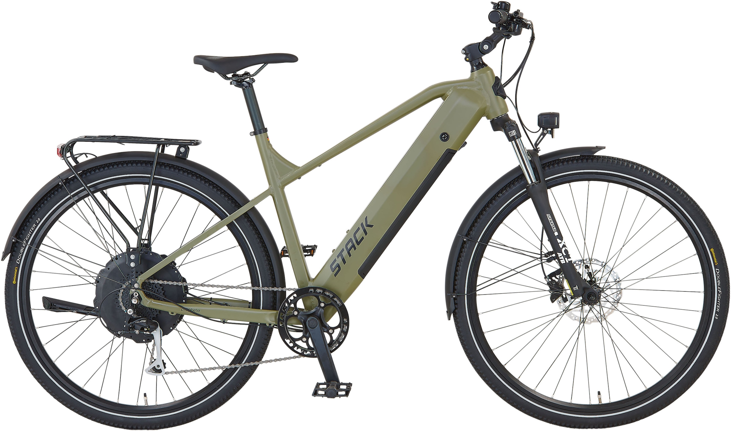 Prophete E-Bike »Stack 2.0«, 9 Gang, Shimano, Alivio, Heckmotor 250 W